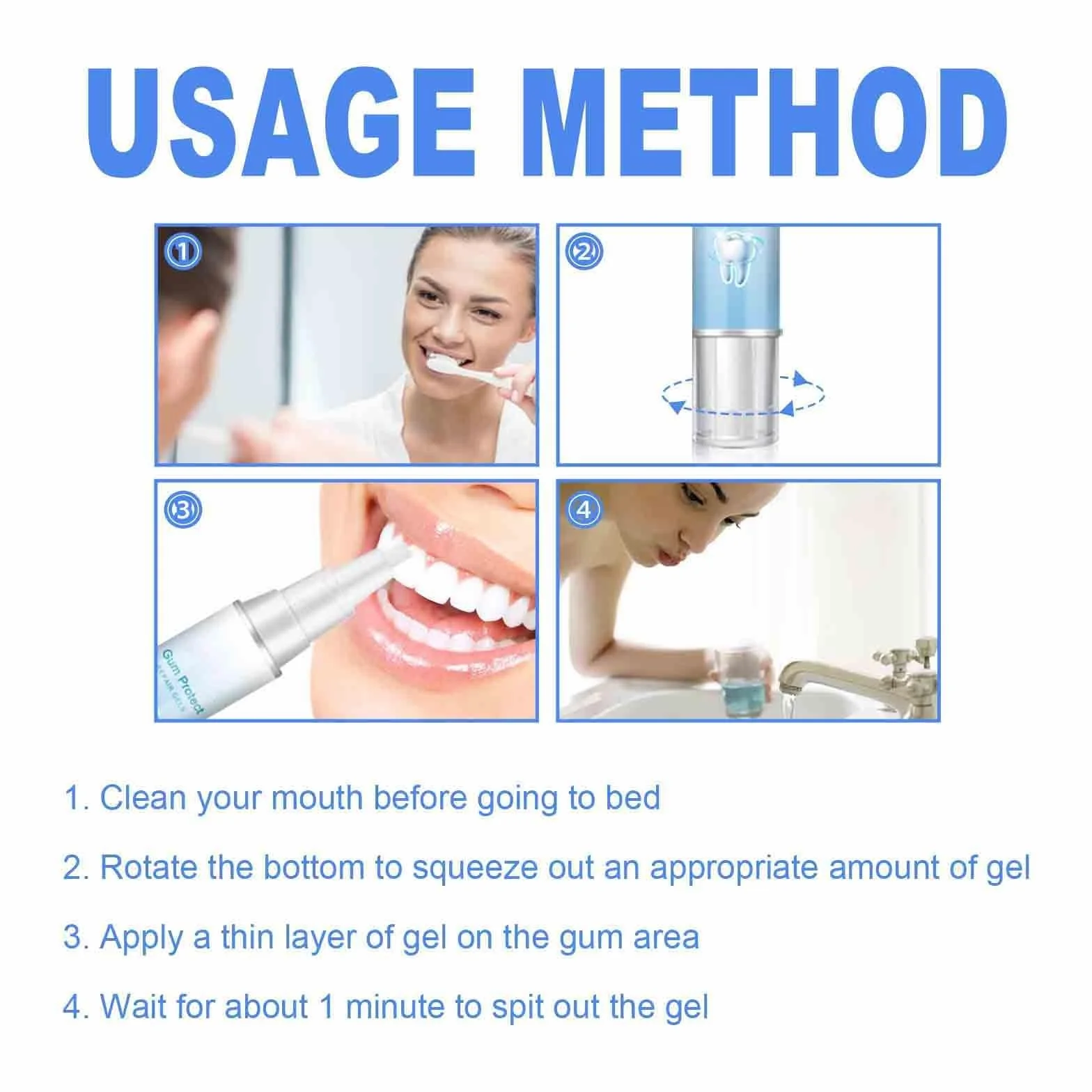 Gel Terapia Gengivale Gum Shield Therapy, Sbiancamento Denti, Riparazione Gengive e Protezione (5)