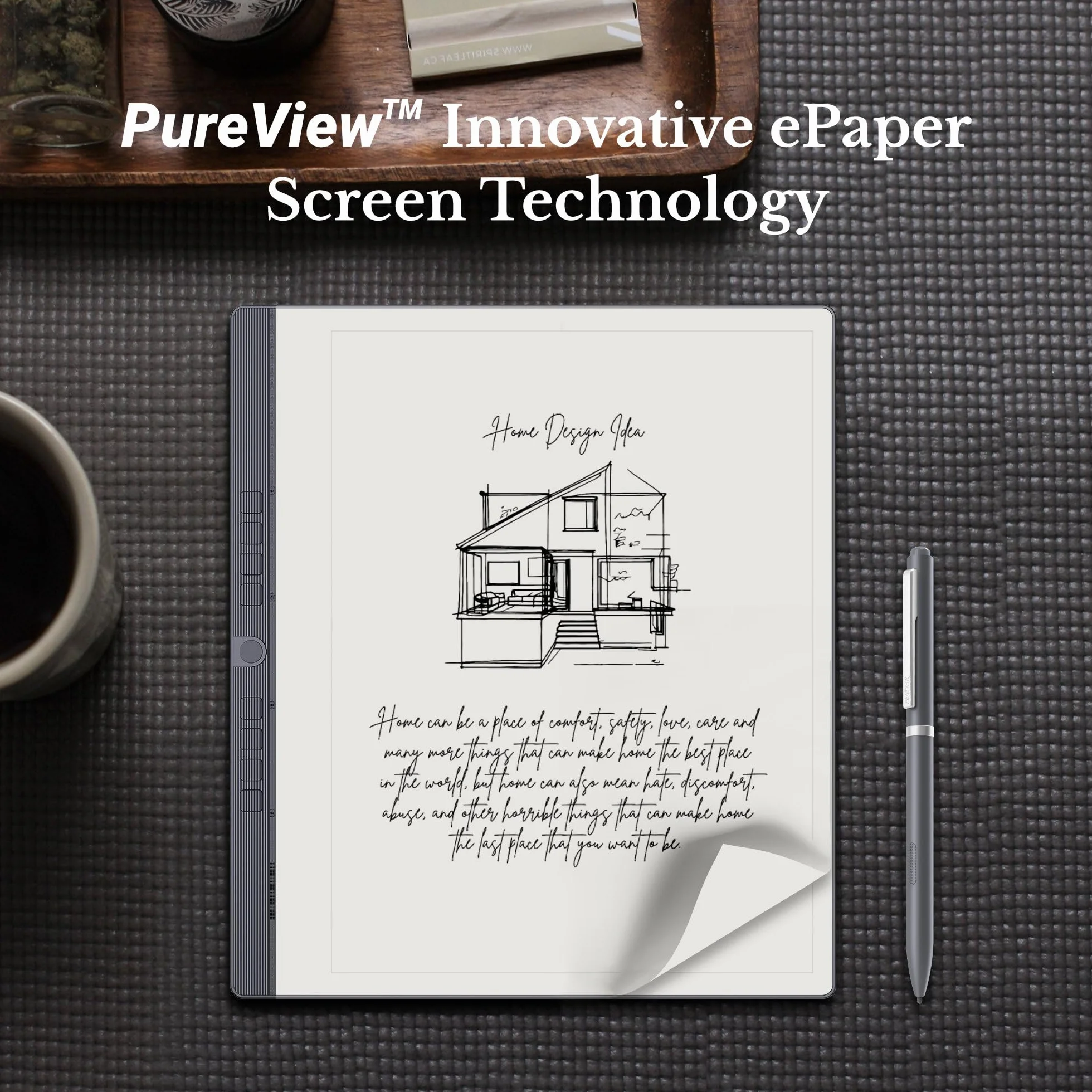 Penstar eNote 2 Paper Tablet 10.3" 300 PPI E-Ink Writing Tablet 4G 128GB Digital Notebook AI Voice-to-Text