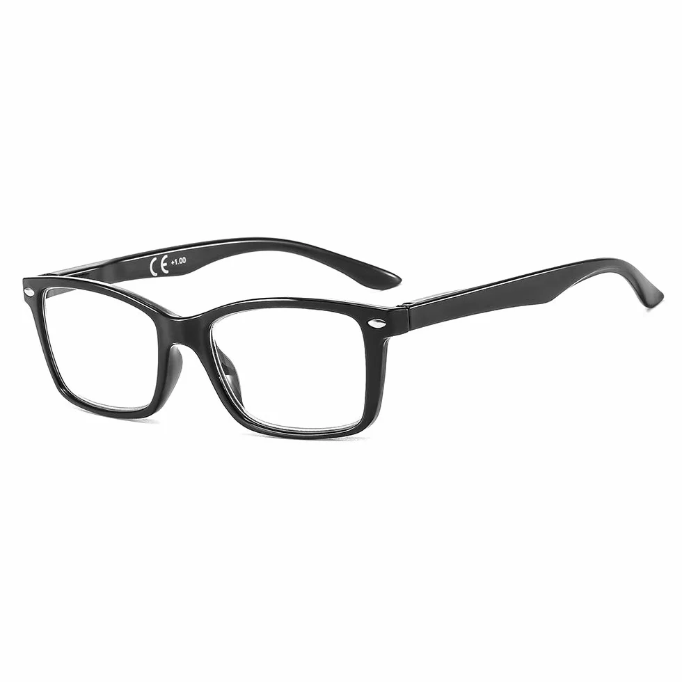Blu Filtro Luce Occhiali Miopia con Molla Cerniera -6.0x -0.5x per Donne Uomini