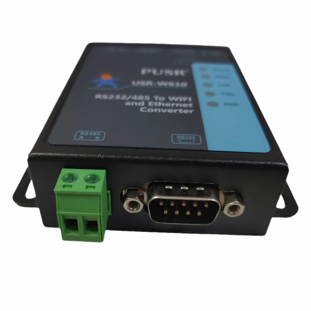 USR-W610 Wireless Converter Serial to WiFi Ethernet Converter RS485/RS232 WiFi Serial Server Support Modbus Gateway Realizza dati seriali e pacchetto dati TCP/IP Trasmissione trasparente