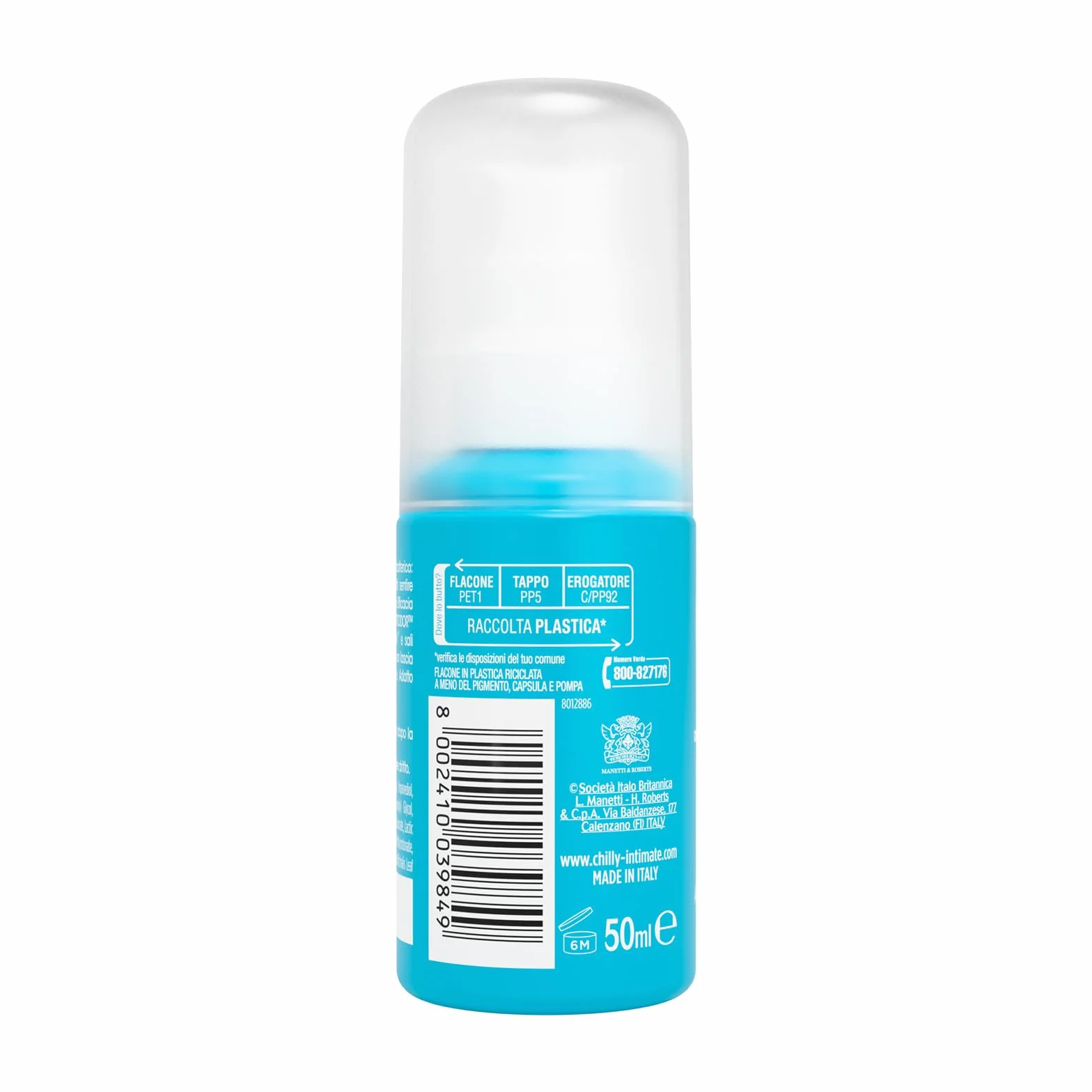 Chilly Deodorante Intimo Antibatterico pH 5 50 ml