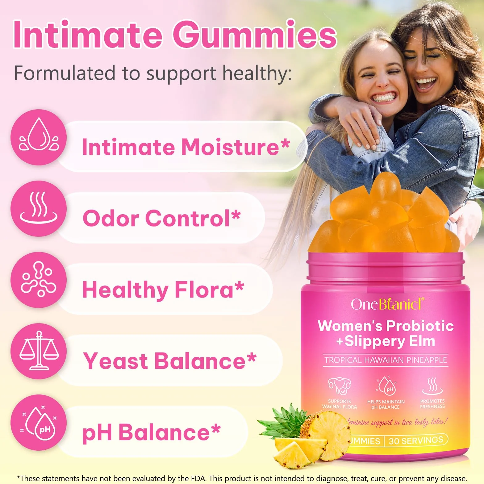 Probiotici Donna Gummies Vaginali 60 Count