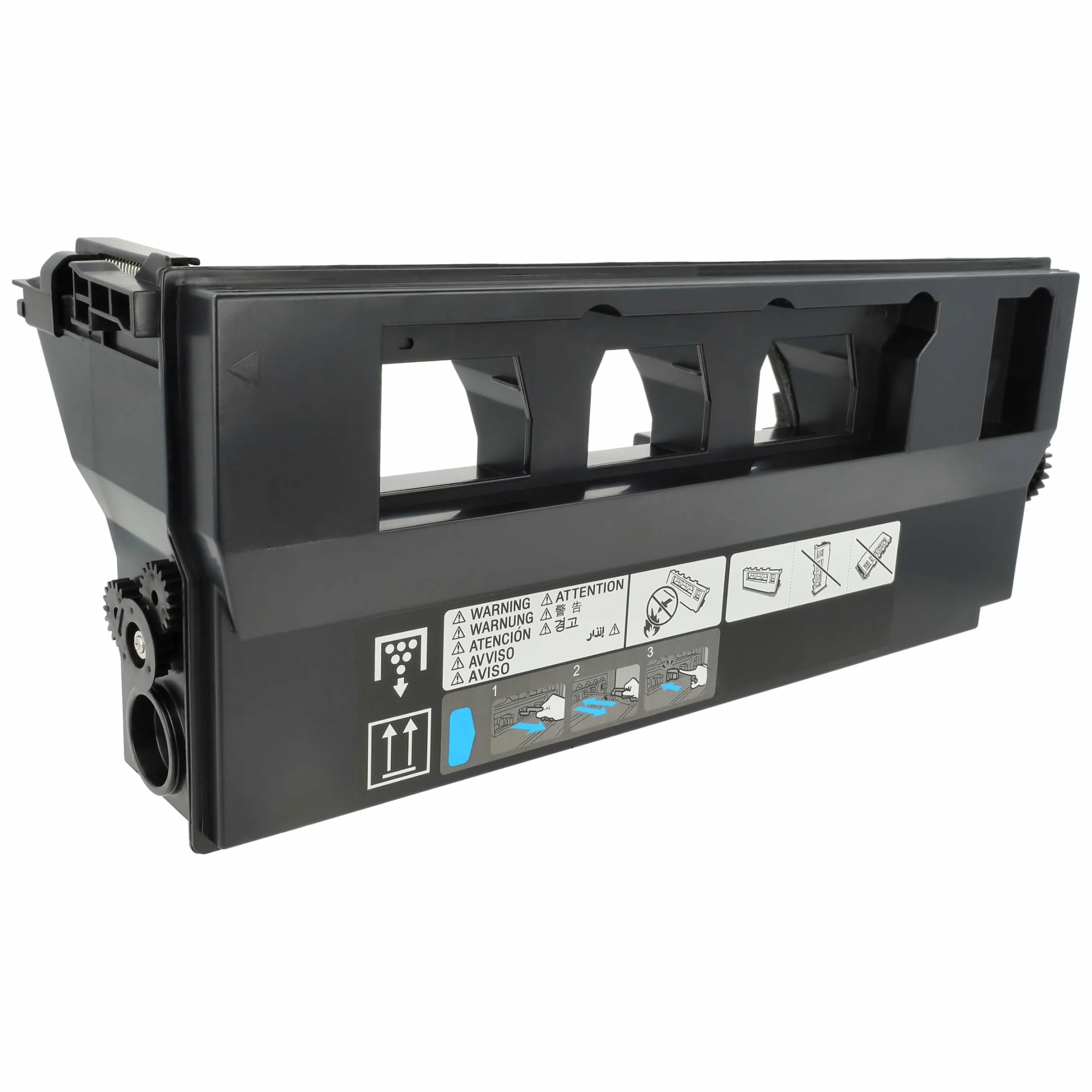 vhbw vaschetta, Contenitore per Toner esausto Compatibile con Konica Minolta Bizhub C280, C220, C360 stampanti Laser