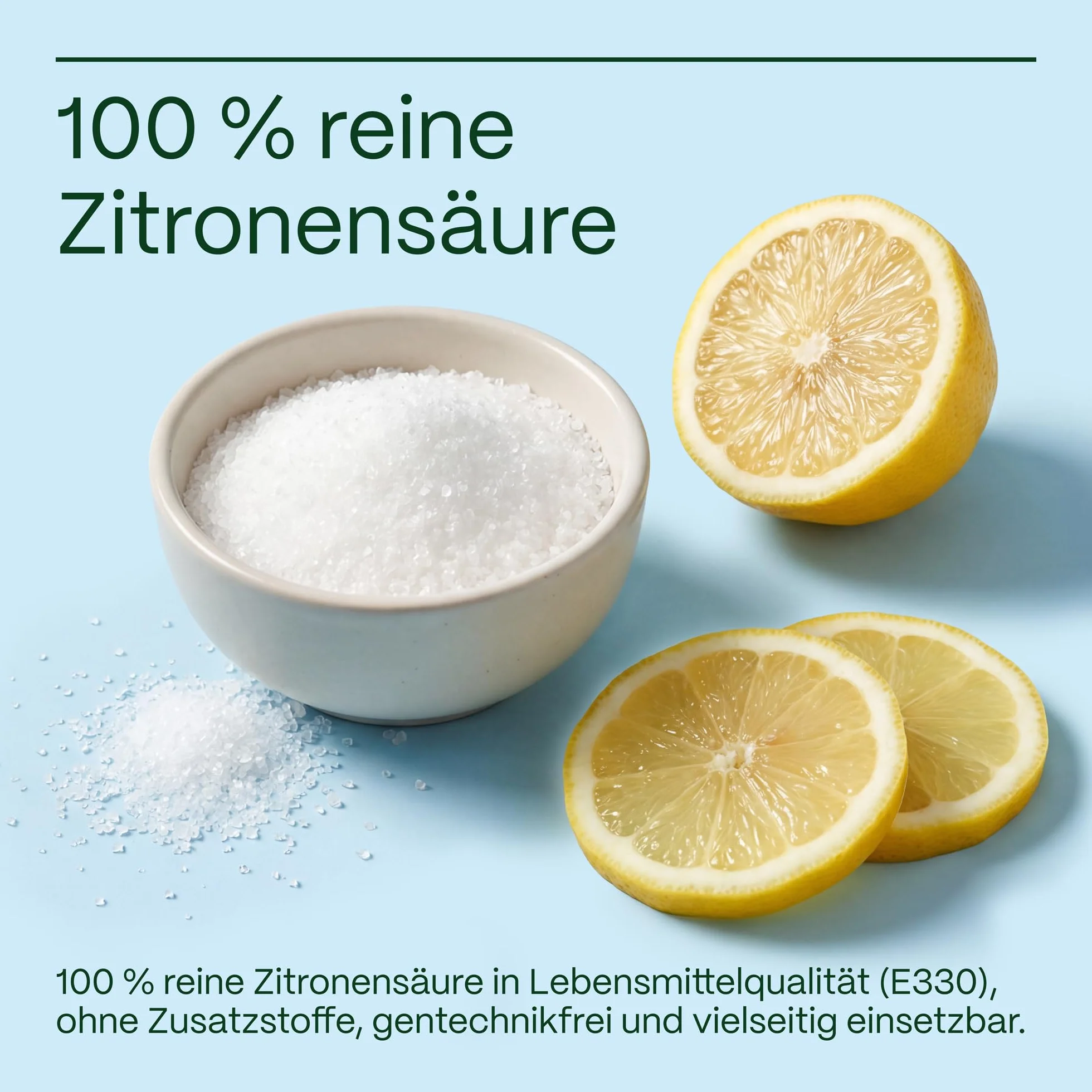 GreatVita Acido Citrico Polvere 5 kg E330 Decalcificazione Pulizia Cottura
