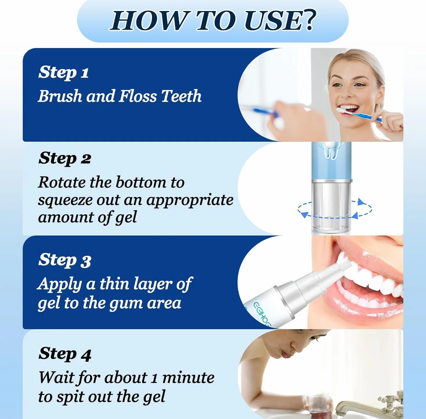 Neslemy Gum Shield Therapy Gel 3-Pack