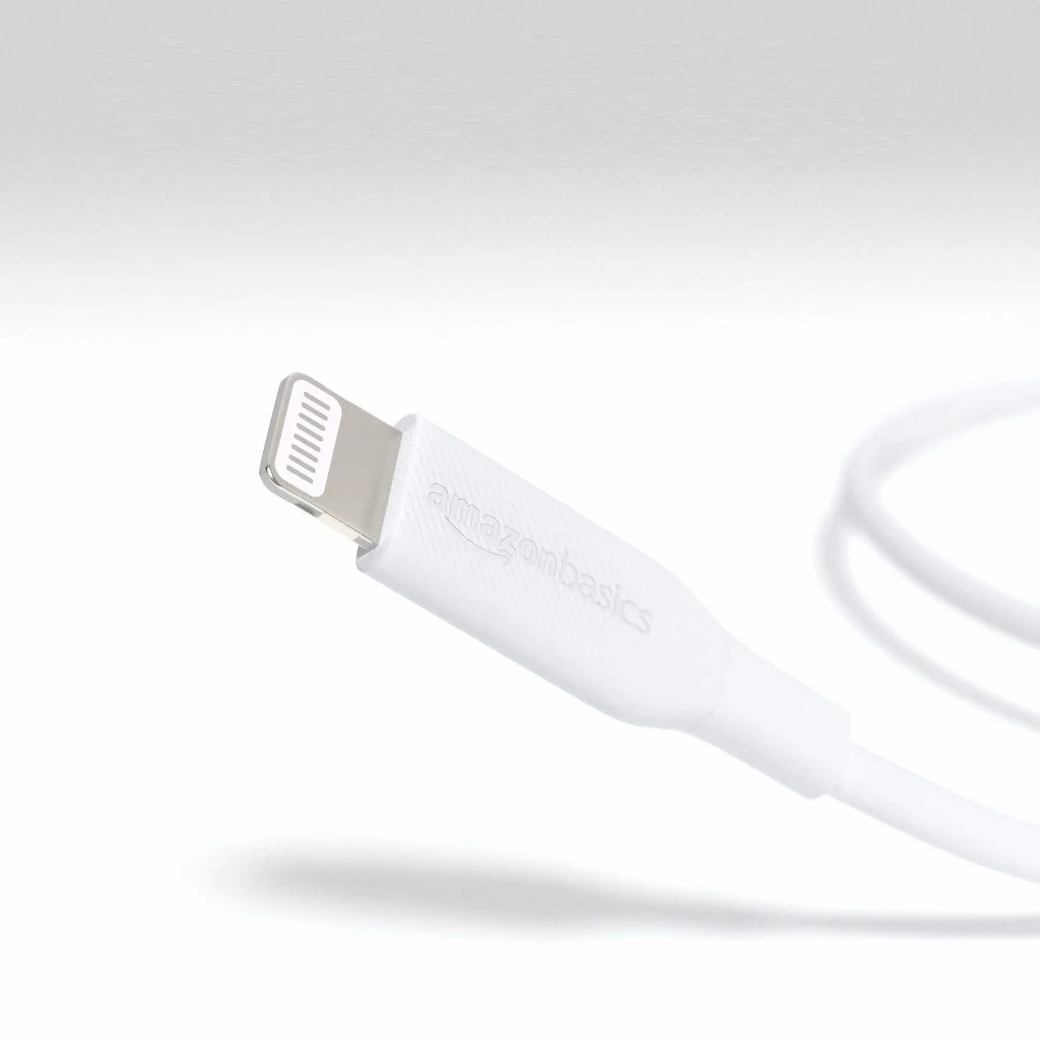 Amazon Basics Cavo USB-2.0 da tipo C a Lightning (certificato MFi), 0.9 m, Bianco