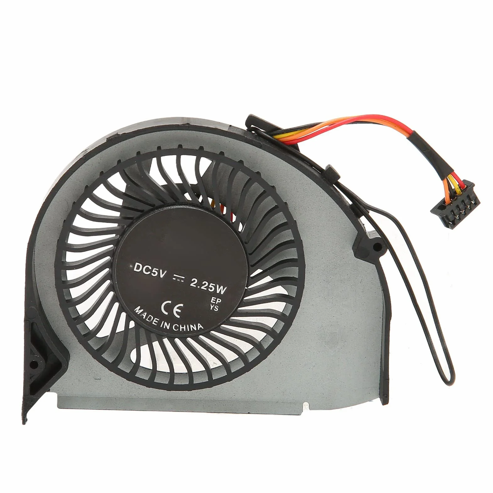 Ventola di Raffreddamento CPU, DC 5V 2.25W Ventola per Computer Silenziosa, Dissipatore di Calore CPU Sostitutivo a 5 Pin per ThinkPad T440s T450s