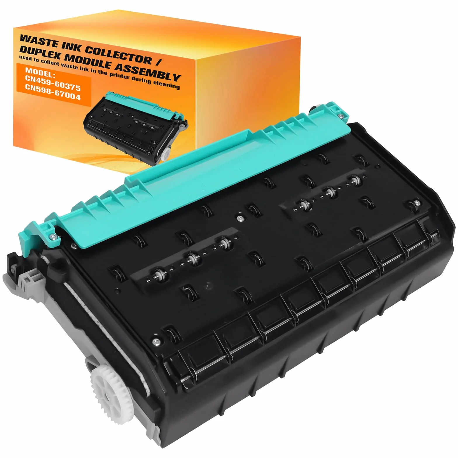 Modulo duplex per stampante HP PageWide Pro 477dw 477dn 577dw 577dz 552dw x476 377dw, scatola di manutenzione rifiuti di inchiostro, ricambio per HP973 HP974 HP975 CN459-60375 CN598-67004
