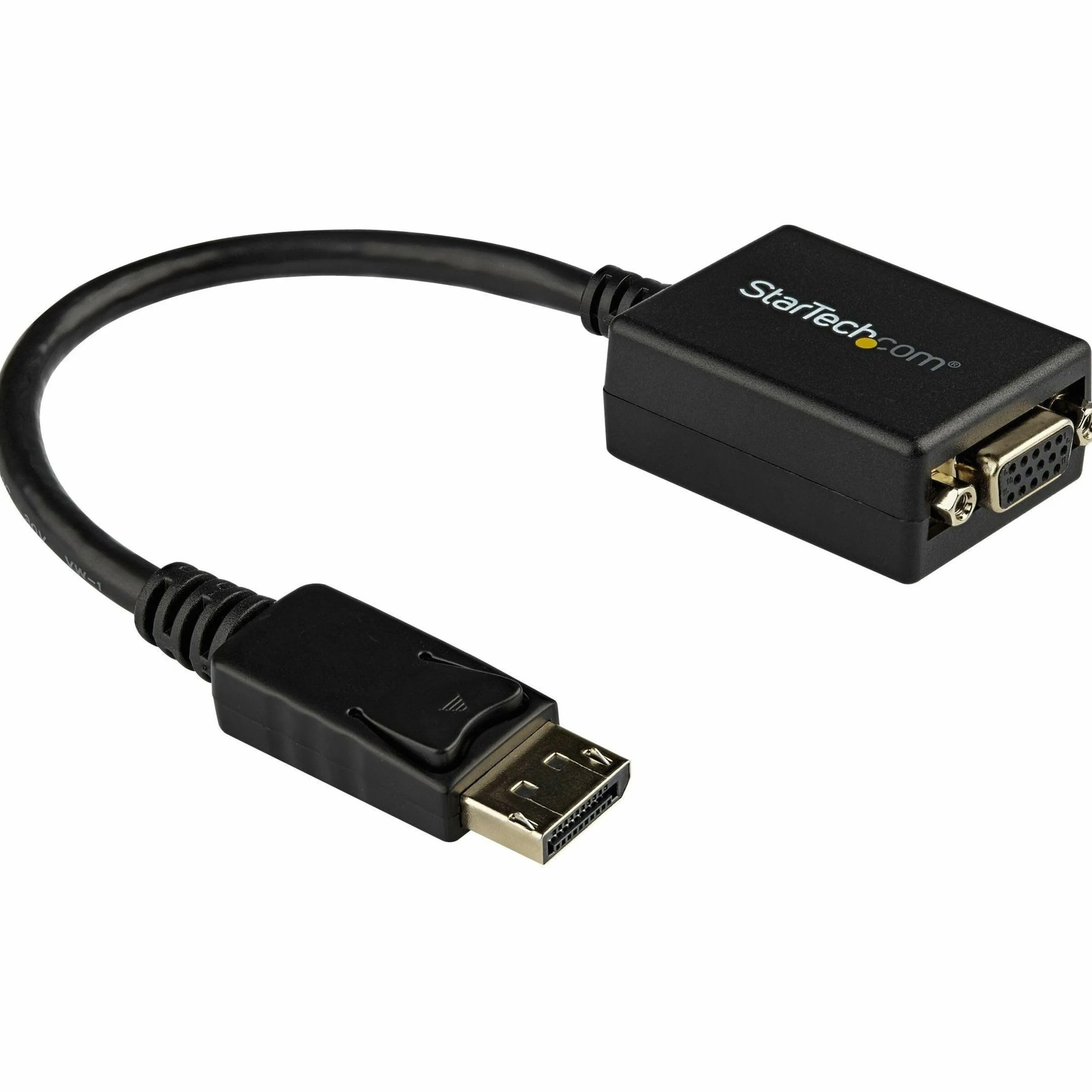 StarTech DisplayPort to VGA Video Adapter Converter M/M Black