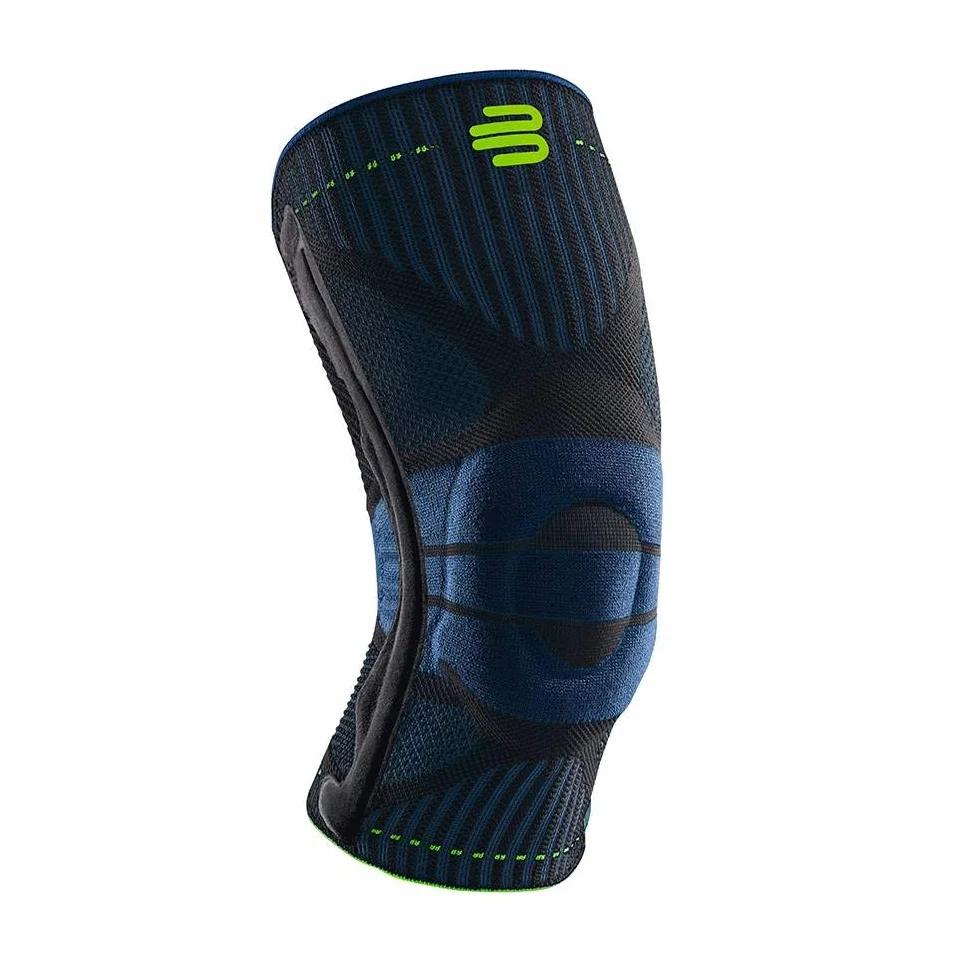 Bauerfeind Ginocchiera Unisex Taglia M Nero Sostegno Ginocchio Sport Anello Silicone