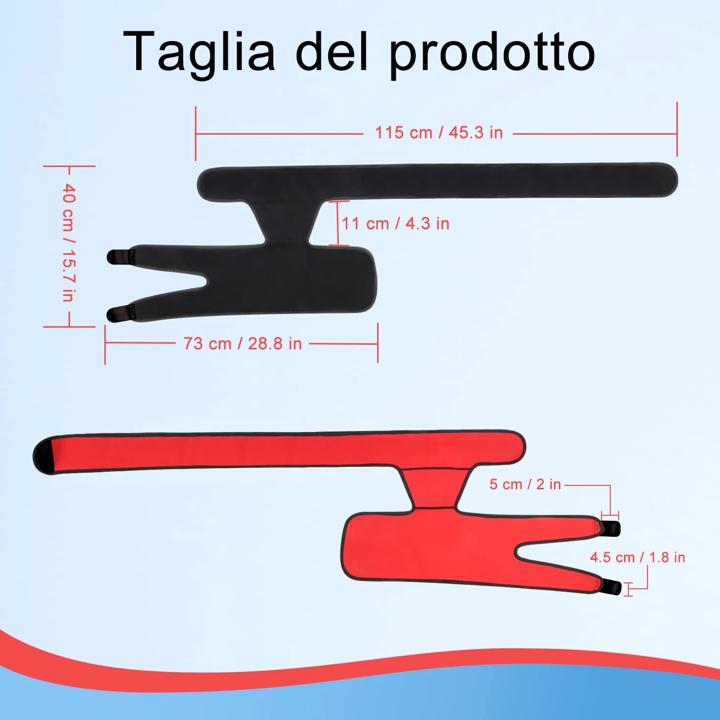 Supregear Supporto per Anca Coscia Compressione Fascia Tendine Ginocchio Antiscivolo Tutore Gamba Stabilizzatore Donne Uomini