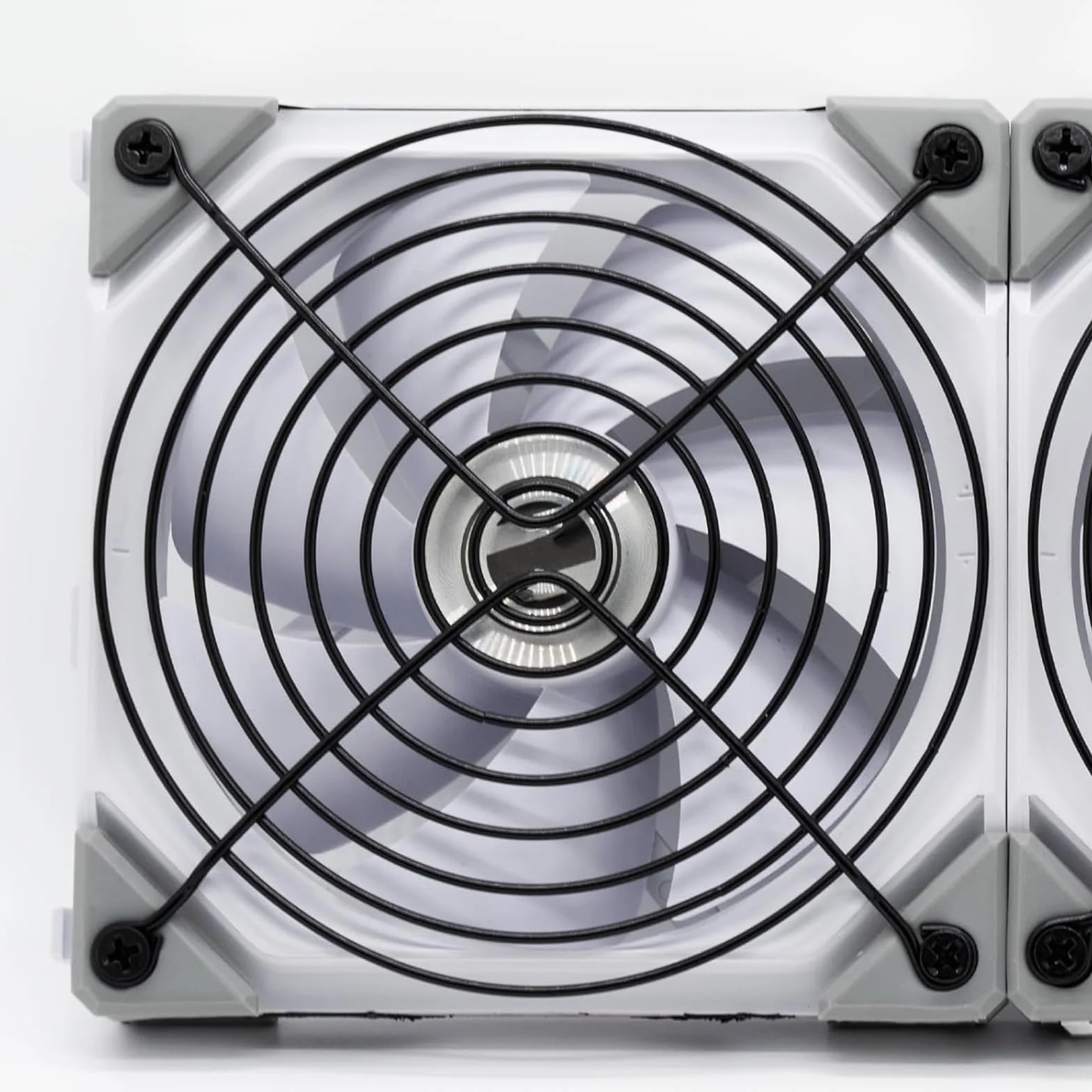 2 Piezas Rejilla Metálica para Ventilador de PC 120mm - Griglia di Protezione in Metallo, Compatible con Ventiladores de CPU, Refrigeración, Gabinete, para Ventola di Raffreddamento (Negro)