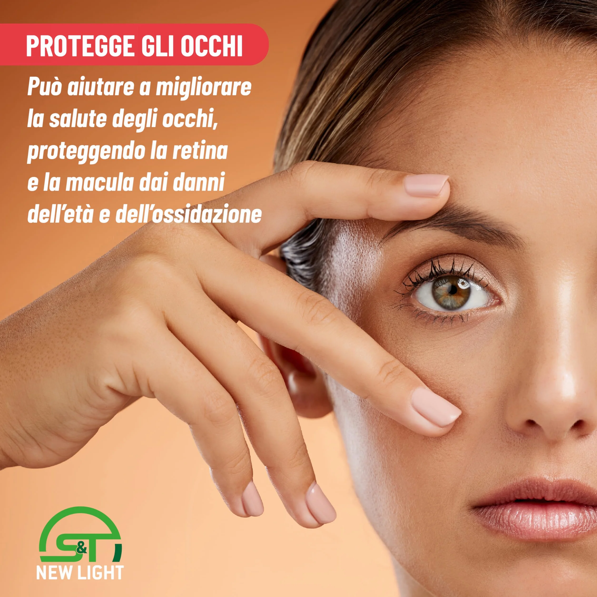 S&T New Light Astaxantina Naturale 20mg 120 Capsule - Integratore Antiossidante Alto Dosaggio