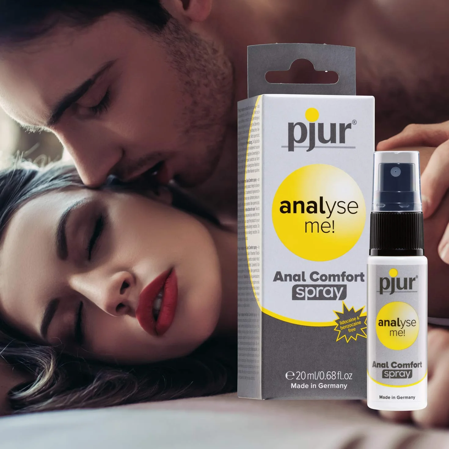 Pjur Analyse Me! Spray 20ml z Pantenolem i Aloe Vera
