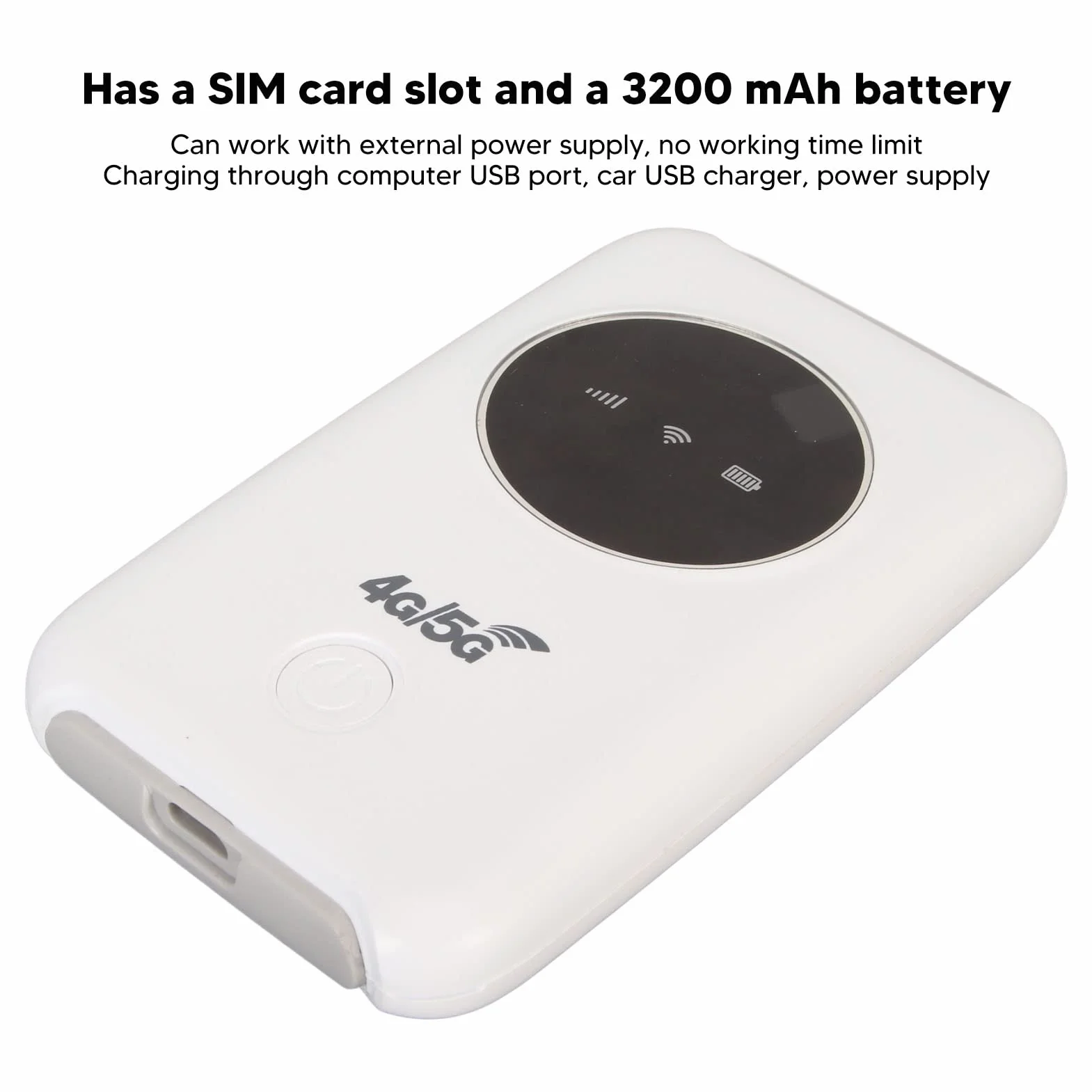 Hotspot Mobile 4G LTE 300Mbps WiFi Modem USB Sbloccato 5G ad Alta Velocità Router Portatile Senza Fili per Viaggi