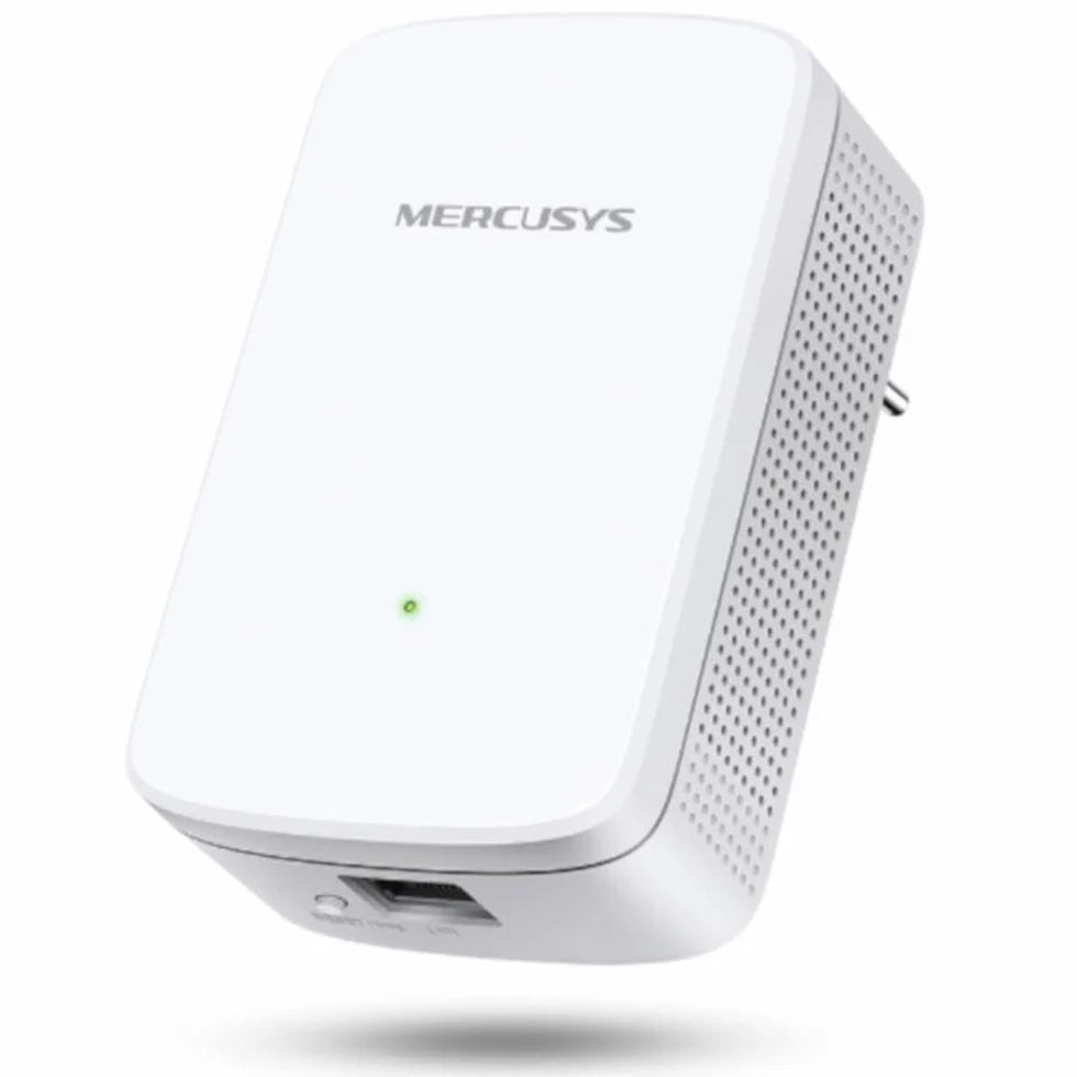 Mercusys TP-Link ME10 Ripetitore Wireless WiFi Extender e Access Point, Velocità Single Band 300Mbps, Porta LAN, Potenzia la tua Copertura Wi-Fi, Compatibile con Modem Router