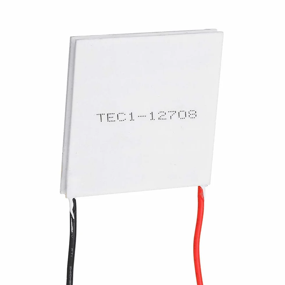 2pcs TEC1-12708 40x40MM Termoelettrico Cooler Peltier Refrigerazione Piastra