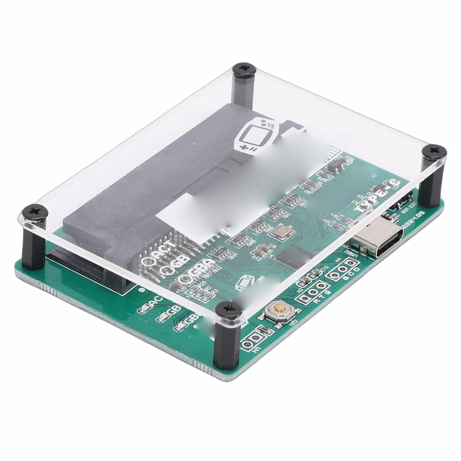 Denash Bruciatore per Lettore di Schede di Gioco Gameboy GB ROM Strumento di Backup con Cavo USB C per Cartucce Gameboy Color Advance
