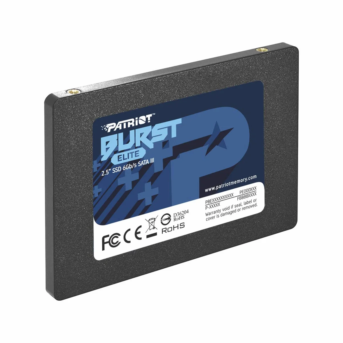 Patriot Memory SSD Unità a Stato Solido SATA 3 2.5" Interno 120GB BURST ELITE 6 Gbps