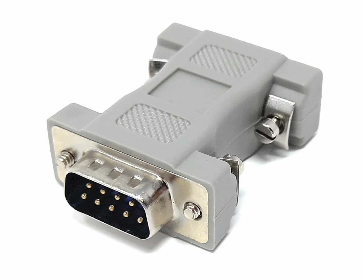 Adattatore D9 maschio a HD15 femmina, convertitore cavo seriale da 9 pin a 15 pin a VGA/SVGA