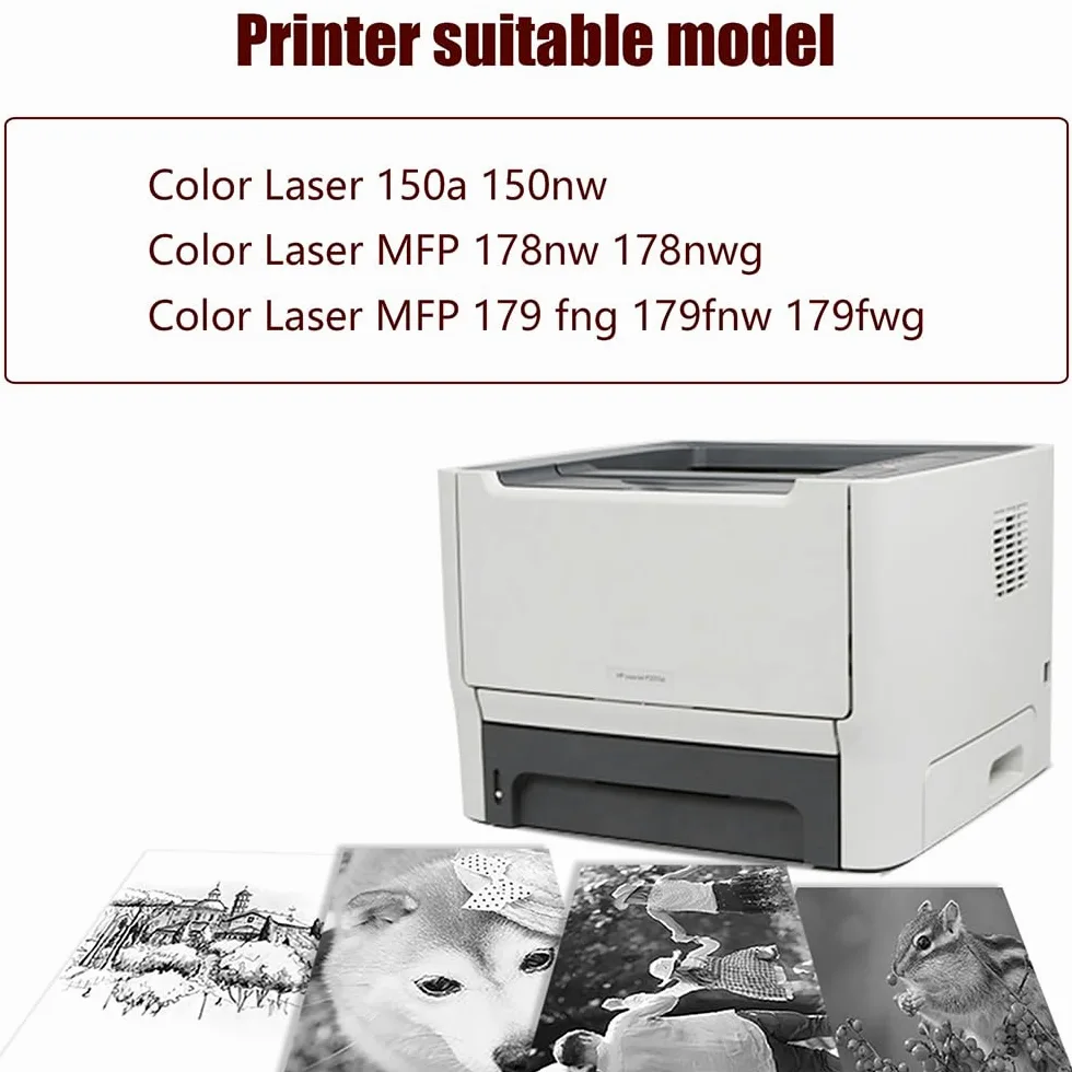 NoahArk Compatibile per 120A W1120A Unità tamburo per HP Color Laser MFP 179fnw 178nw Color Laser 150nw 150a Color Laser MFP 178nwg 179fwg MFP 178nw 179fnw 150a 150w 150nw 16000 pagine(1 Pacchetto)