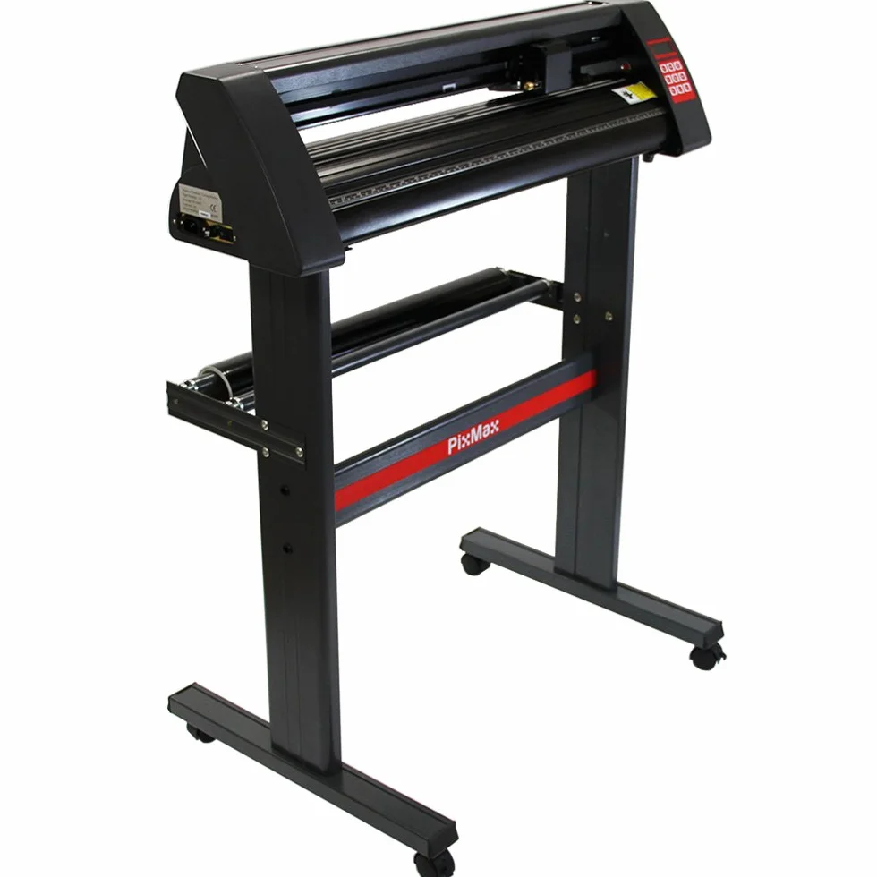 PixMax 72cm LED Vinyl Cutter - Tracciatore, tagliatore, creatore di magliette, creatore di adesivi, personalizzatore [Supporto e copertura protettiva inclusi].