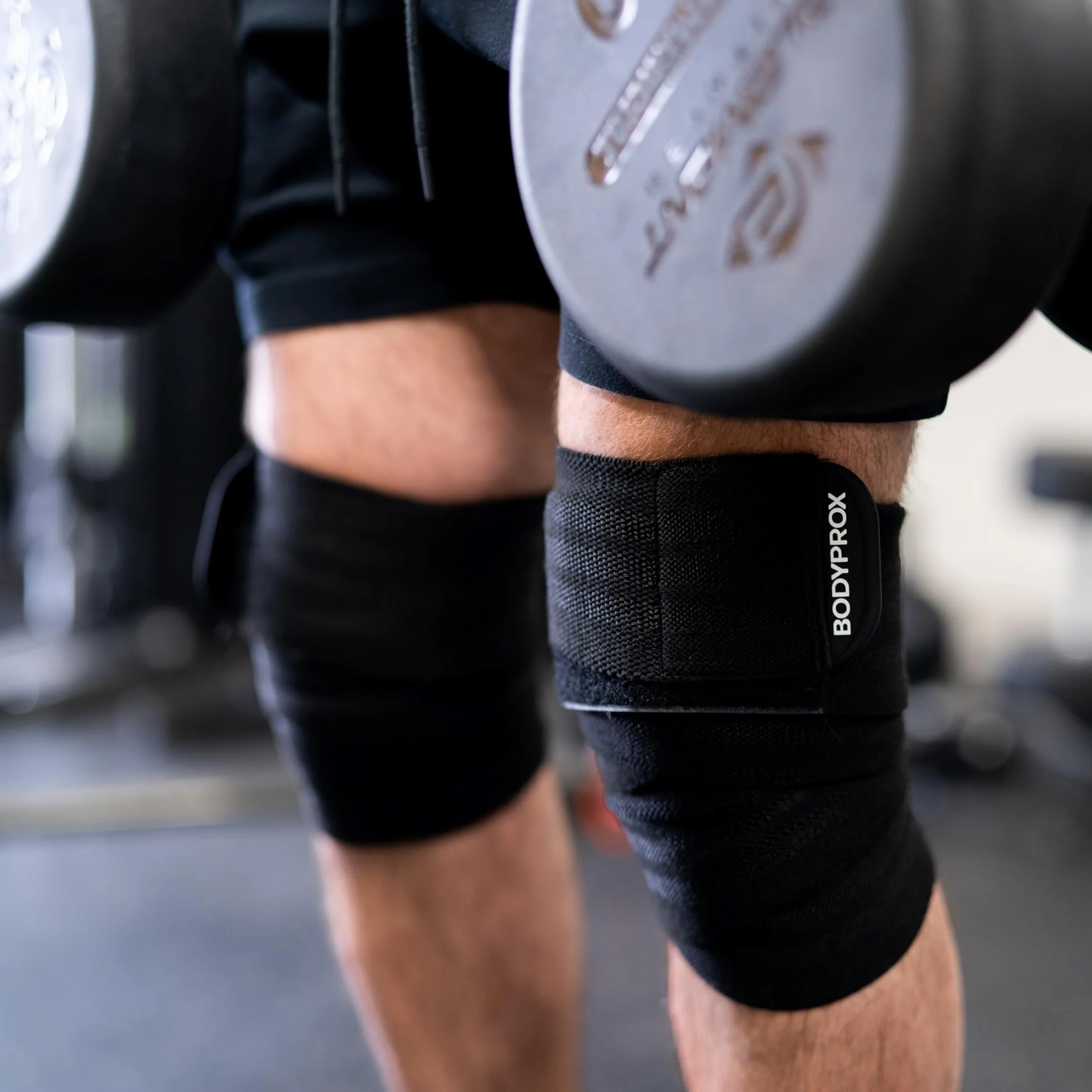 Bodyprox Ginocchiera per squat, sollevamento pesi, powerlifting, leg press e cross training