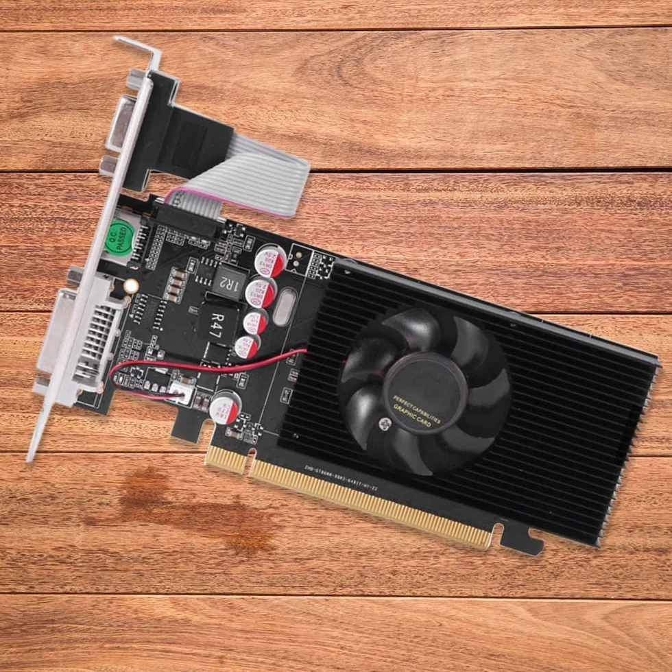 GT210 1GB Schede Grafiche Scheda Video Un 64 Bit per GPU Giochi per PC -I Compatibile VGA Scheda Grafica Un Doppio Schermo Utilizzata