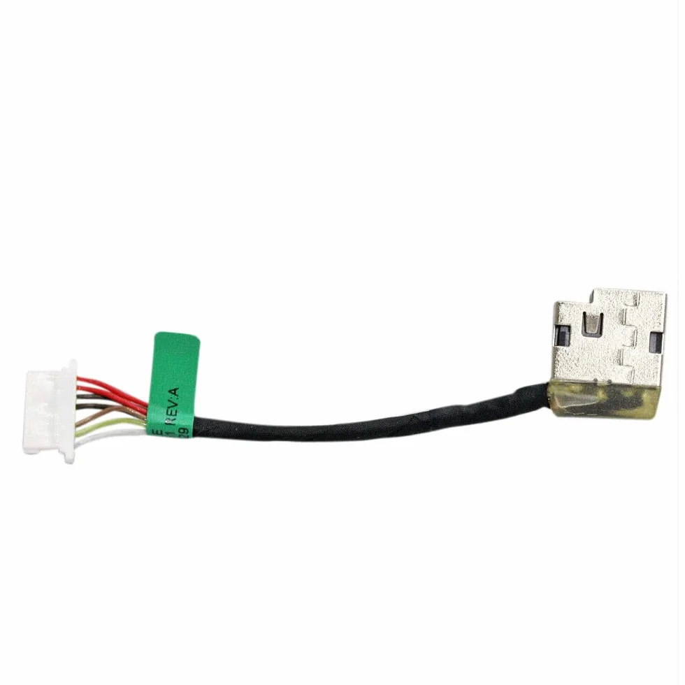 Connettore Alimentazione Carica DC Power Jack per HP 14m-DW 14-fq 14-DV 14-EC 15-BQ 17M-CH 17-BY 14-CM 14T-CM 17-CH 799735-F51 799735-S51 799735-T51 799735-Y51 855995-001