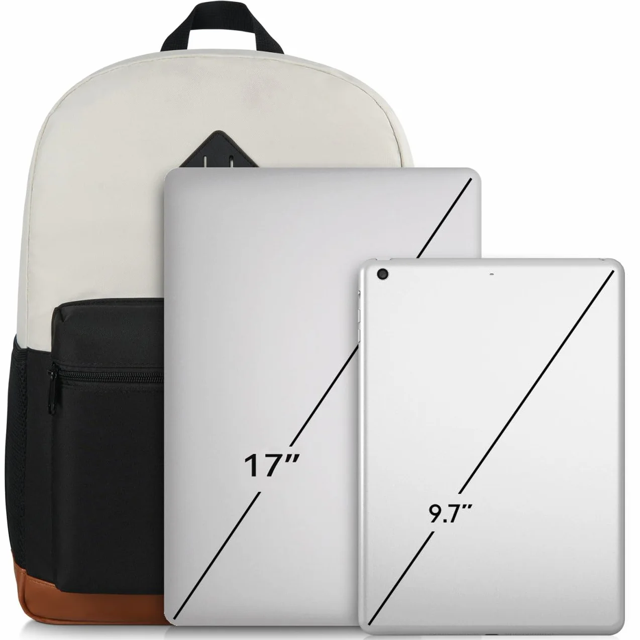 YAMTION Zaino Uomo e Donna 15,6 & 17,3 Pollici,Zaini Scuola Superiore Borse Porta PC