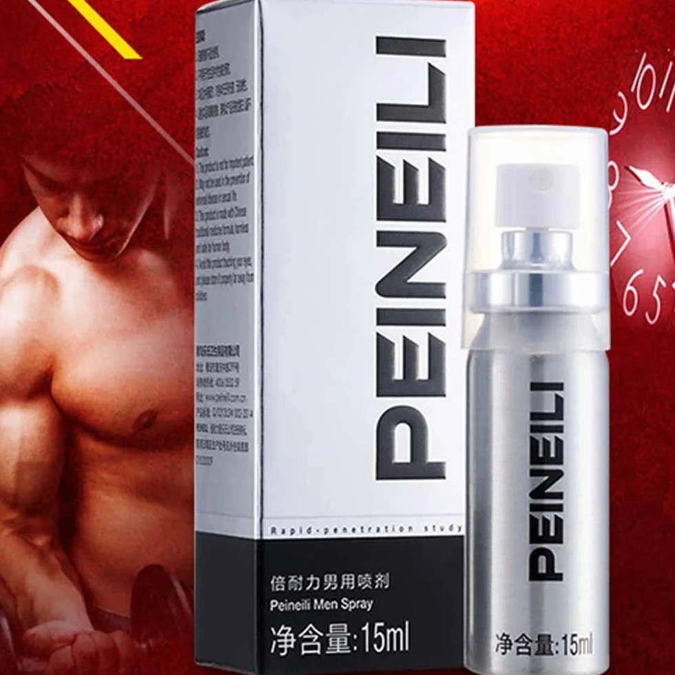 Spray del pene maschile previene l'eiaculazione precoce 15ml Prodotti sessuali