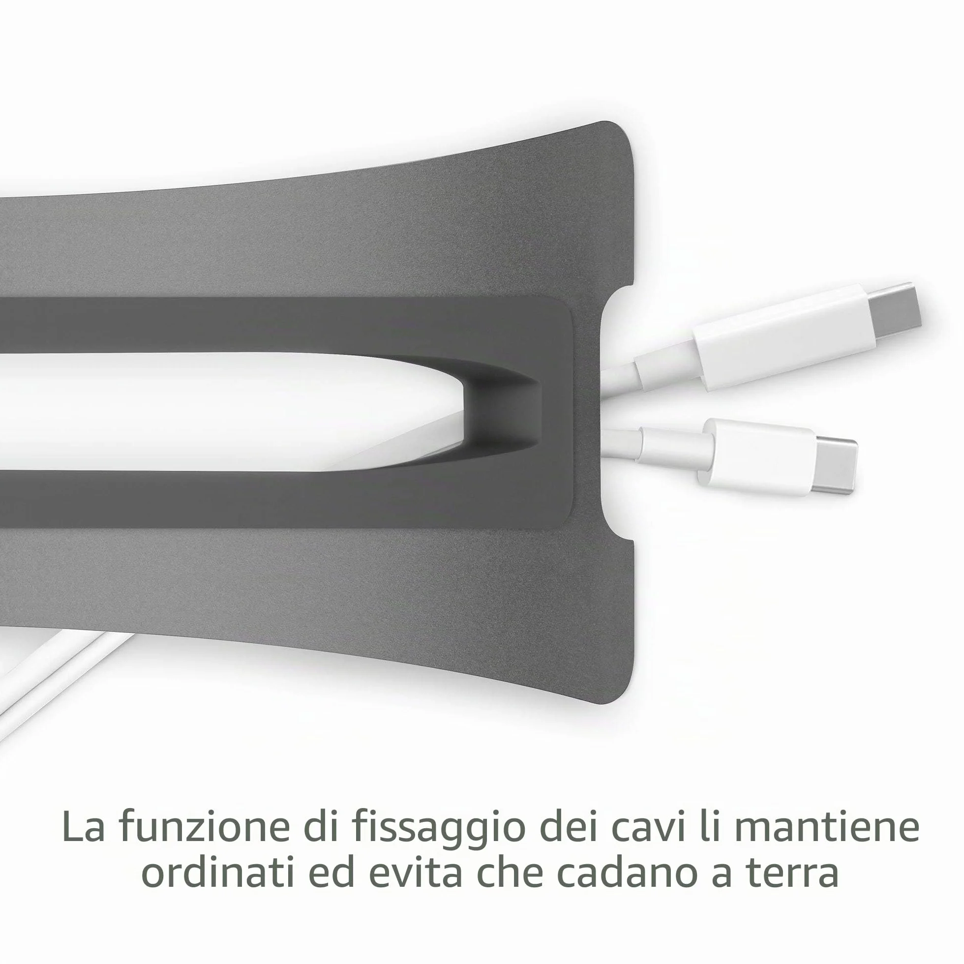 TwelveSouth BookArc per MacBook | Supporto verticale salvaspazio per notebook Apple (grigio spazio)*Versione più recente*