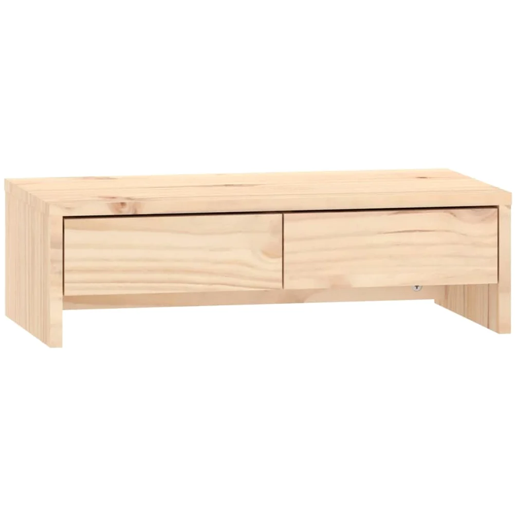 Supporto per monitor 50 x 27 x 15 cm in legno di pino solido 02_0004434