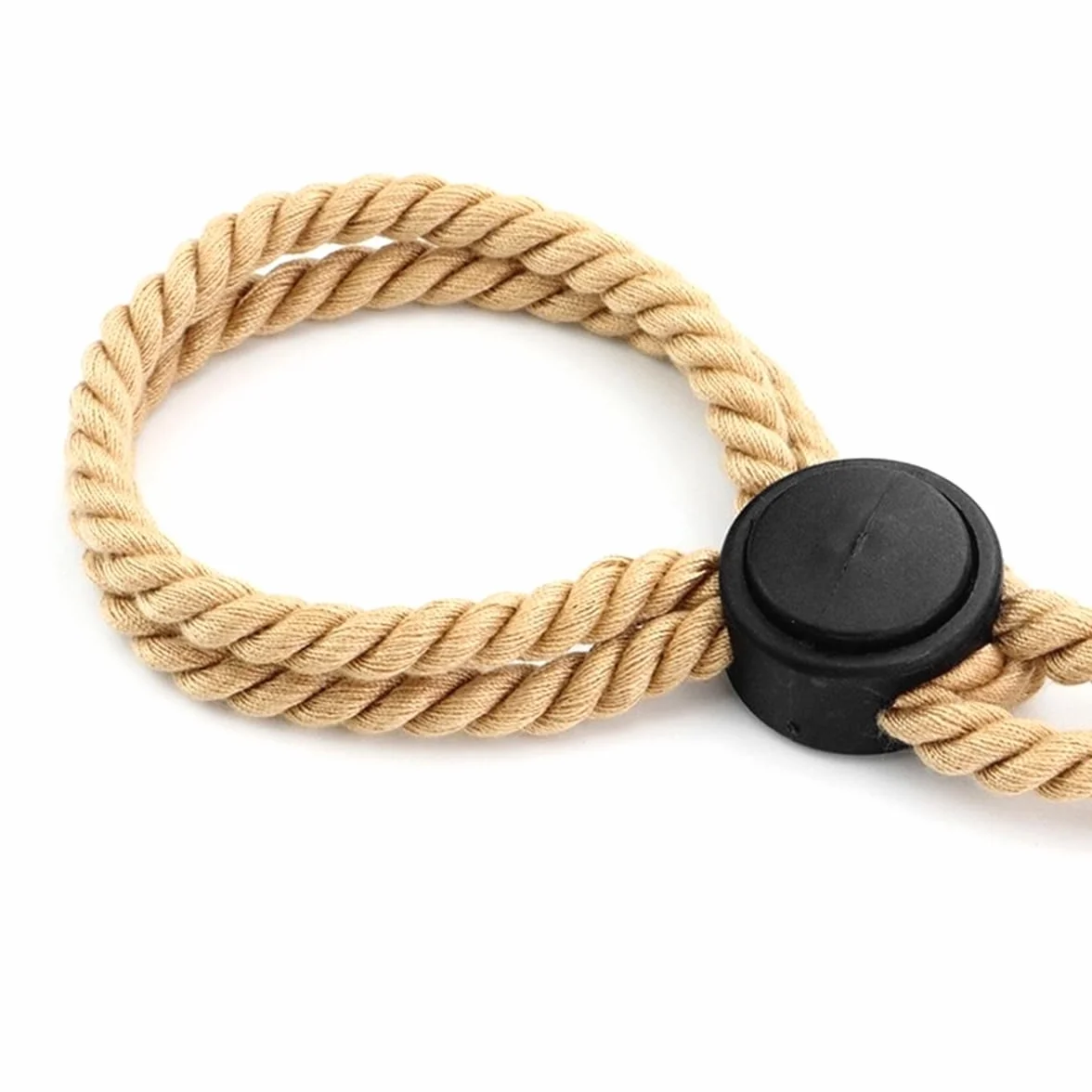 Corda per Bondage 2 Pezzi, Giochi Intimi per Mani Caviglie Petto Corpo Intero (Rosso/Giallo)