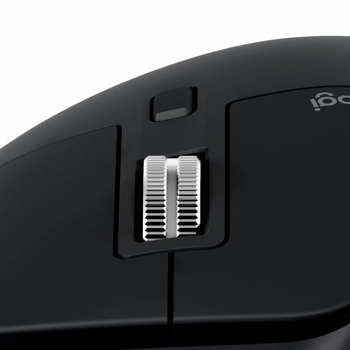 Logitech Mx Master 3s Performance Wireless Mouse - Maus - Ergonomisch - Optisch - Kabellos - Bluetooth, 2,4 Ghz - Logitech Logi Bolt UsB-Receiver - S