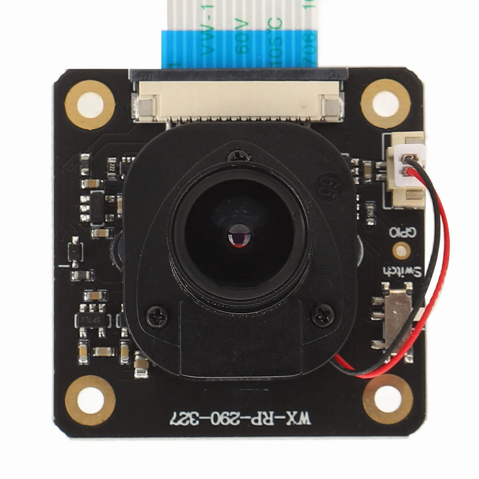 Modulo Fotocamera USB da 200 MP, IMX290 Taglio IR Automatico 98 Gradi FOV USB 2.0 Scheda Webcam con Sensore di Livello Starlight per RPi 4B 3B+ 3A+ Zero Zero 2 W