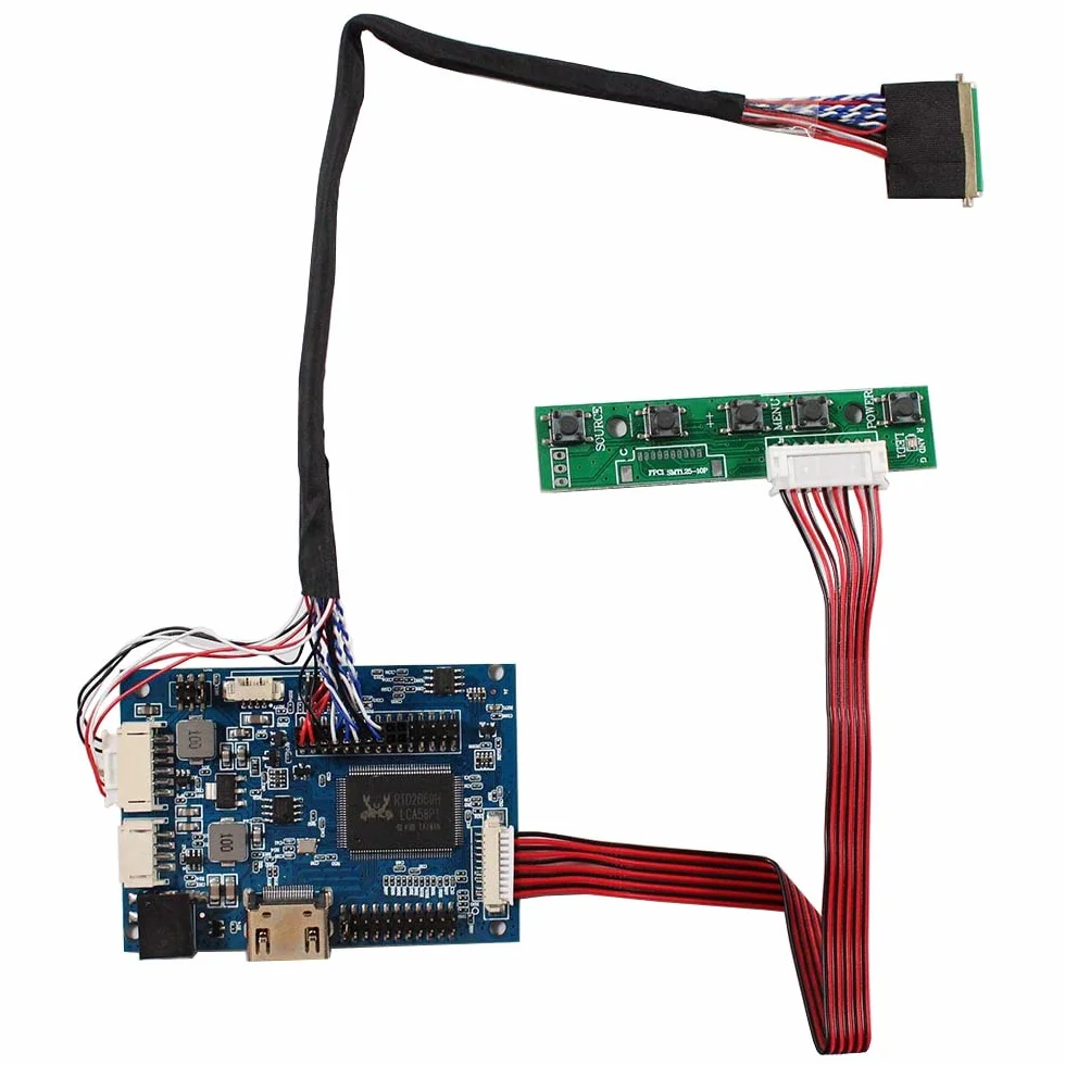 VSDISPLAY Controller Board per 14" 15.6" N140BGE-L43 B140XW01 LP140WH4 B156XW02 V2 V6 B156XTN02.1 Pannello LCD 1366x768 LED 40Pin LVDs