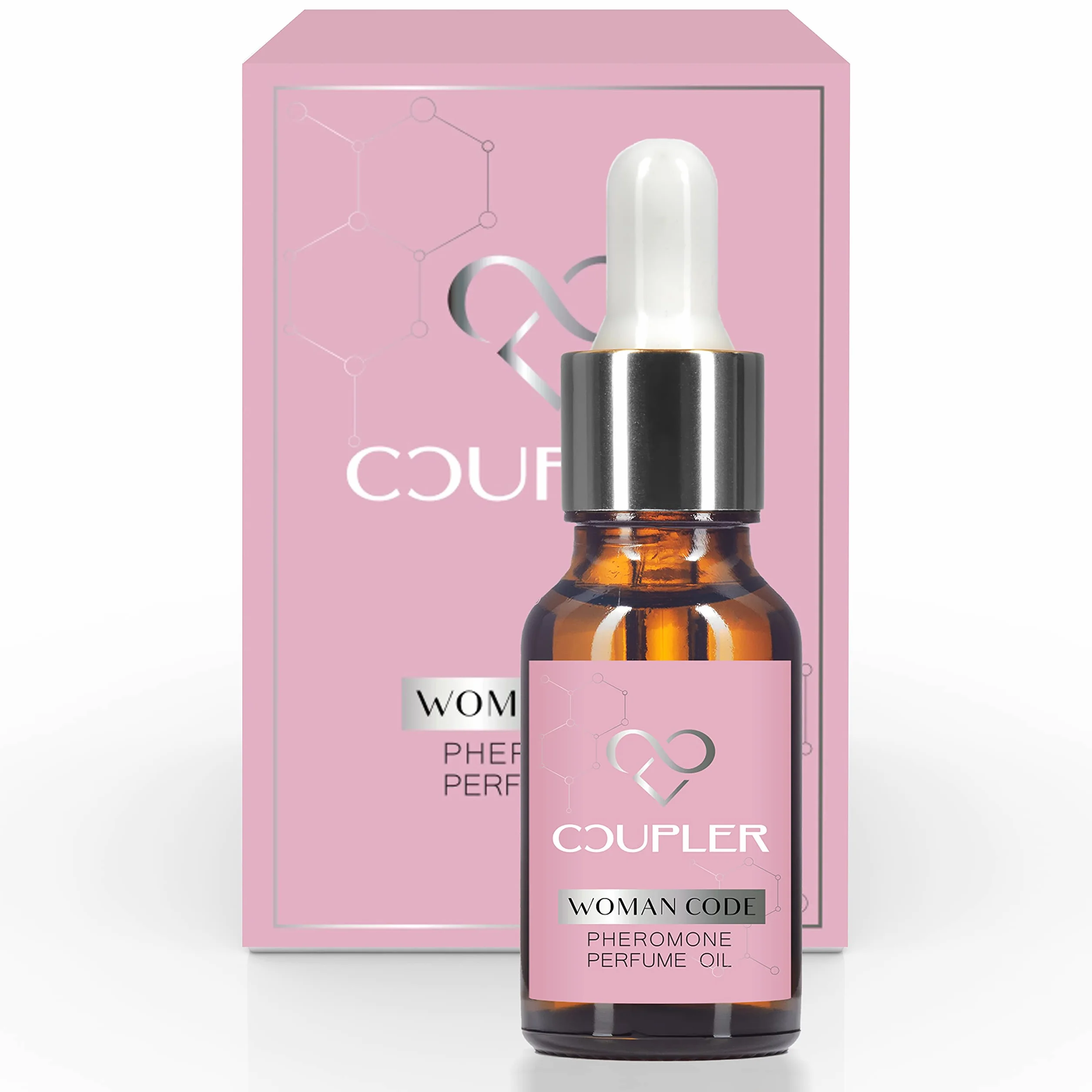 COUPLER Profumo Feromoni per Donna 10ml Extra Concentrata Lunga Durata Flacone Contagocce