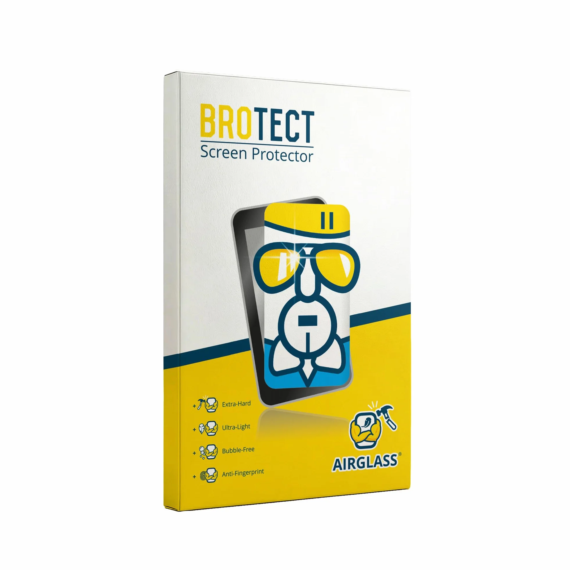 brotect 17" Pellicola Protettiva per PC touch panel con 17,0 Pollici (43.2 cm) [341 x 273 mm, 4:3] Trasparente Anti-Impronte