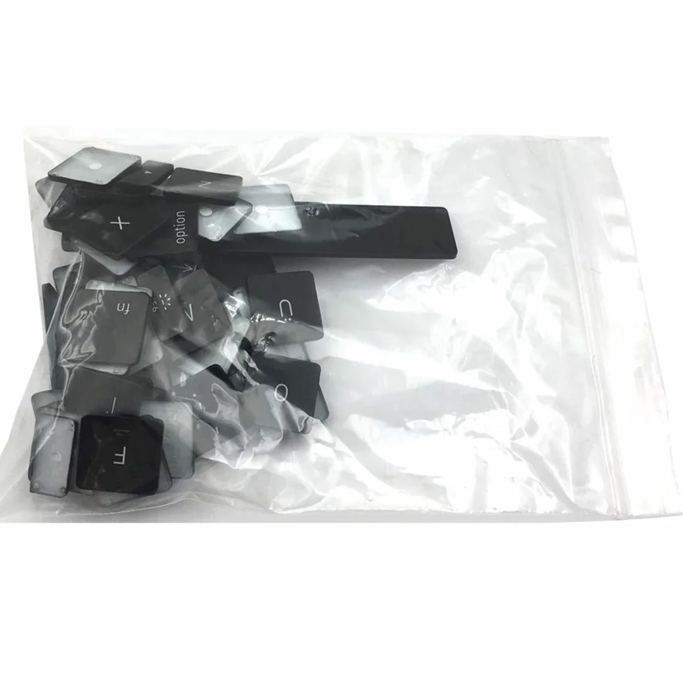 Set di chiavi per tastiera MacBook Pro Retina 13" 15" A1706 A1707 Tastiera UK QWERTY