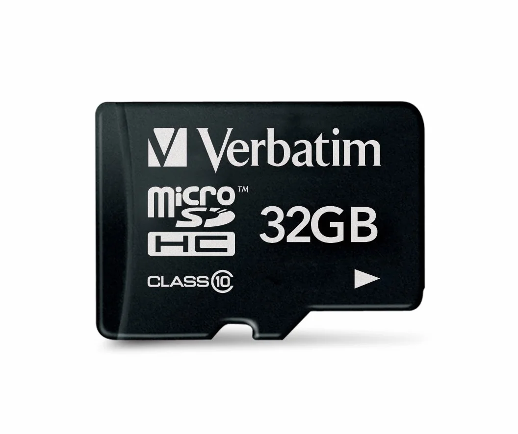 Verbatim Scheda di memoria microSDHC Premium I 32 GB I Scheda SD per video full HD I Scheda di memoria nera resistente all’acqua e agli urti I Scheda SD per fotocamera smartphone tablet