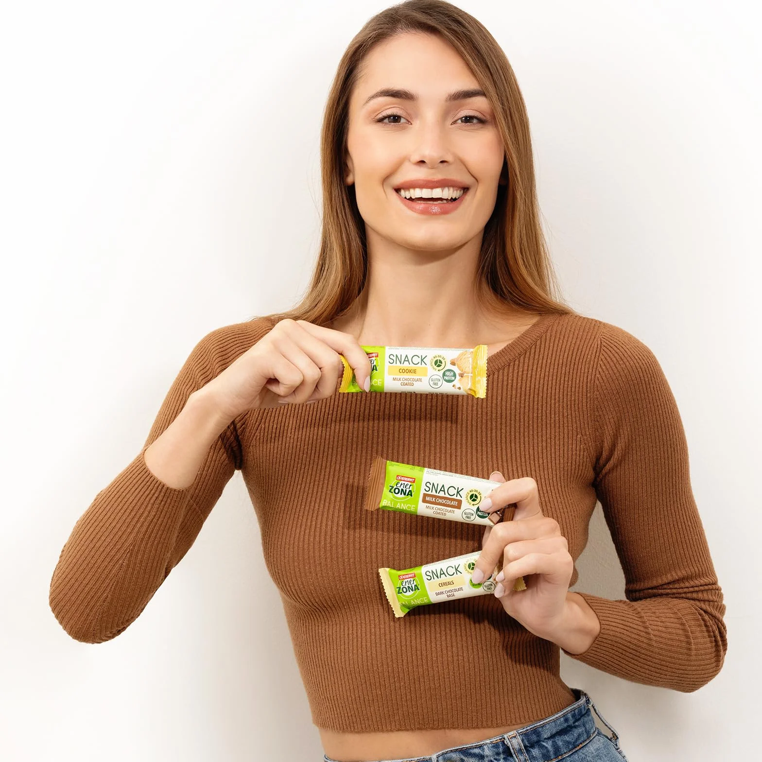 Enerzona Snack 40-30-30 Cookie Ricoperta Di Cioccolato Bianco Box 30 Barrette