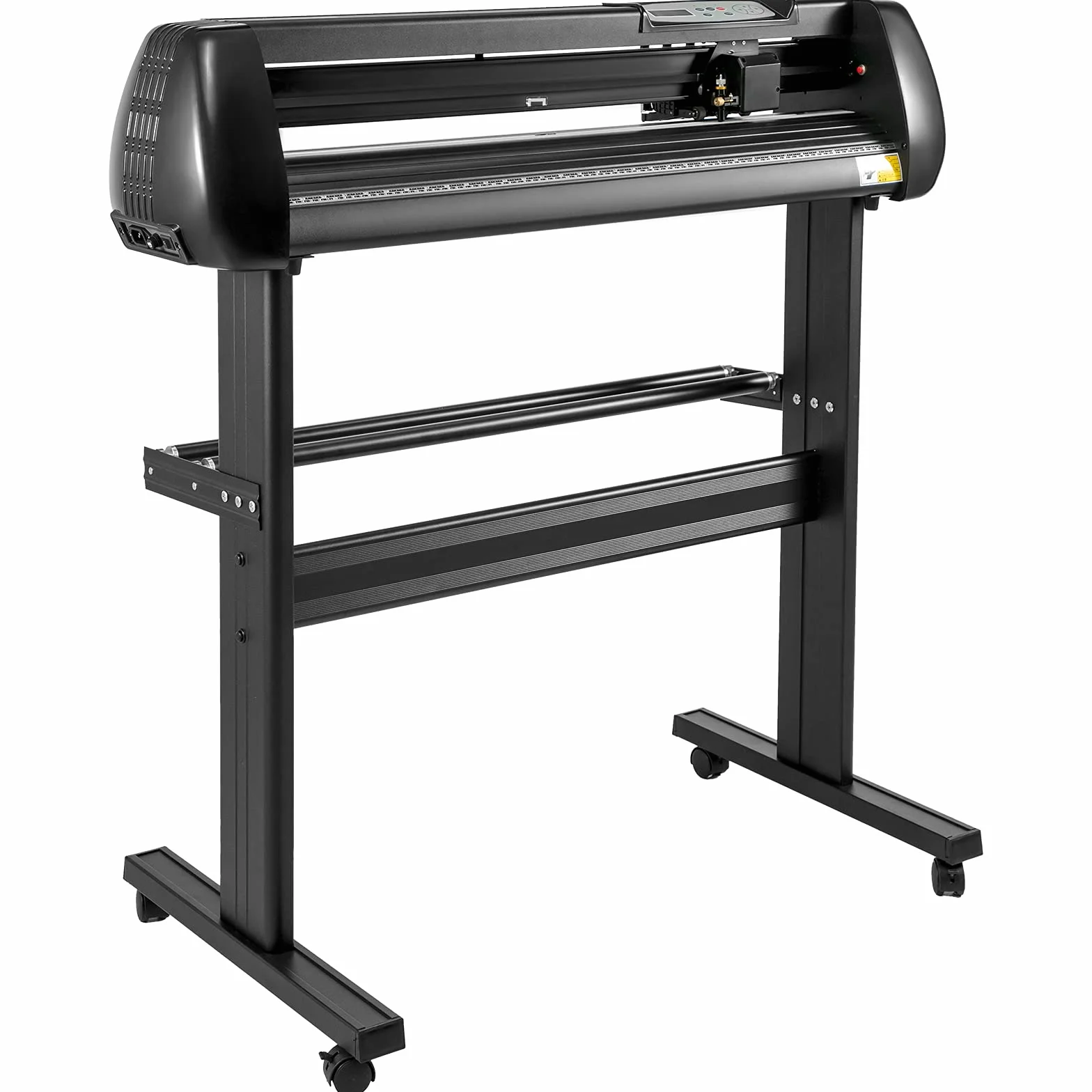 VEVOR Taglierina di vinile, 34 pollici Vinyl Cutter macchina 870 mm carta di alimentazione Vinyl Plotter con stand da terra, taglio plotter macchina velocità regolabile