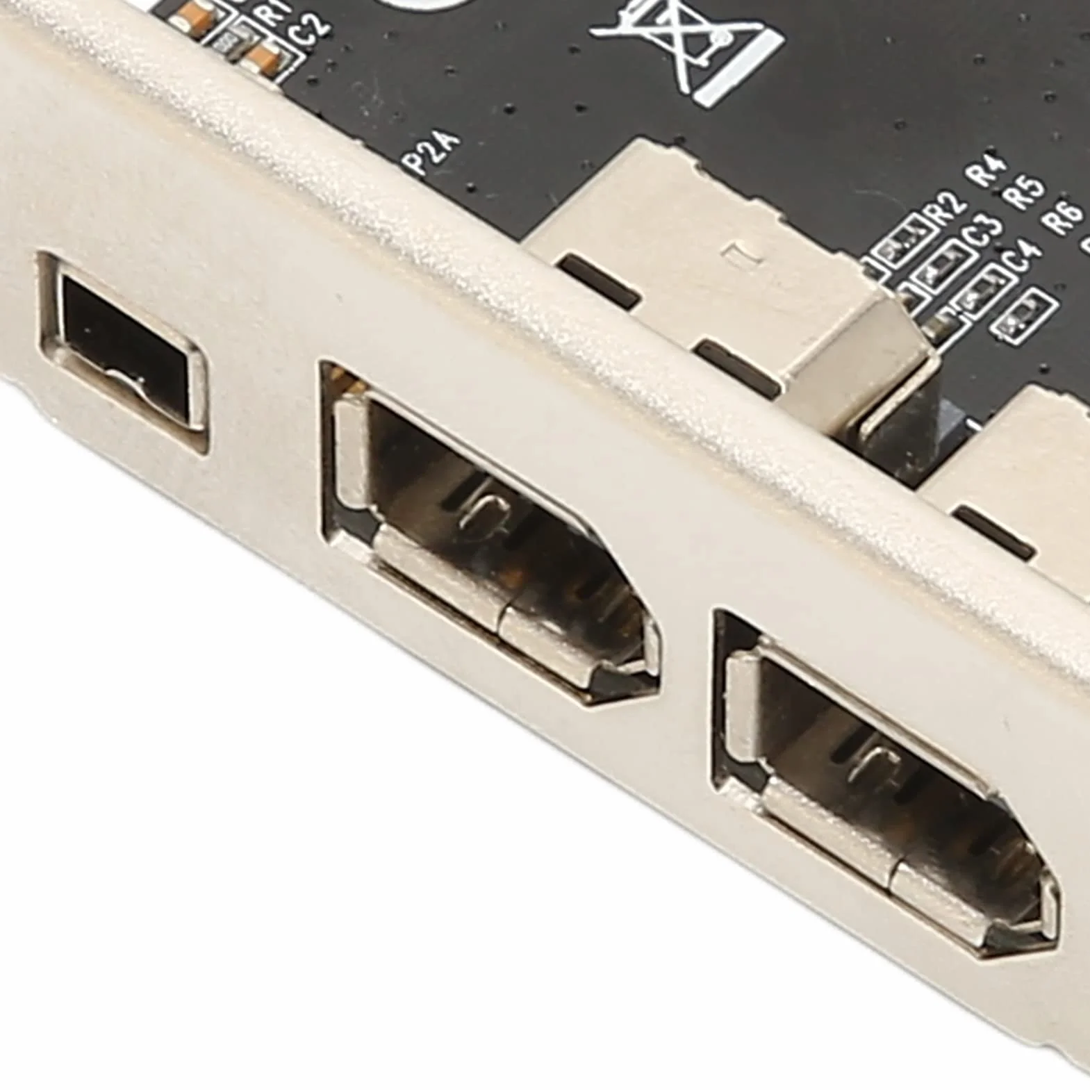 Scheda Firewire PCIE Ad Alta velocità da 2,5 Gbps da 1X a 1394A, Controller PCI Express IEEE 1394 4 Porte (3 X 6 Pin e 1 X 4 Pin), Adattatore Firewire 1394a per 7/8, per Server