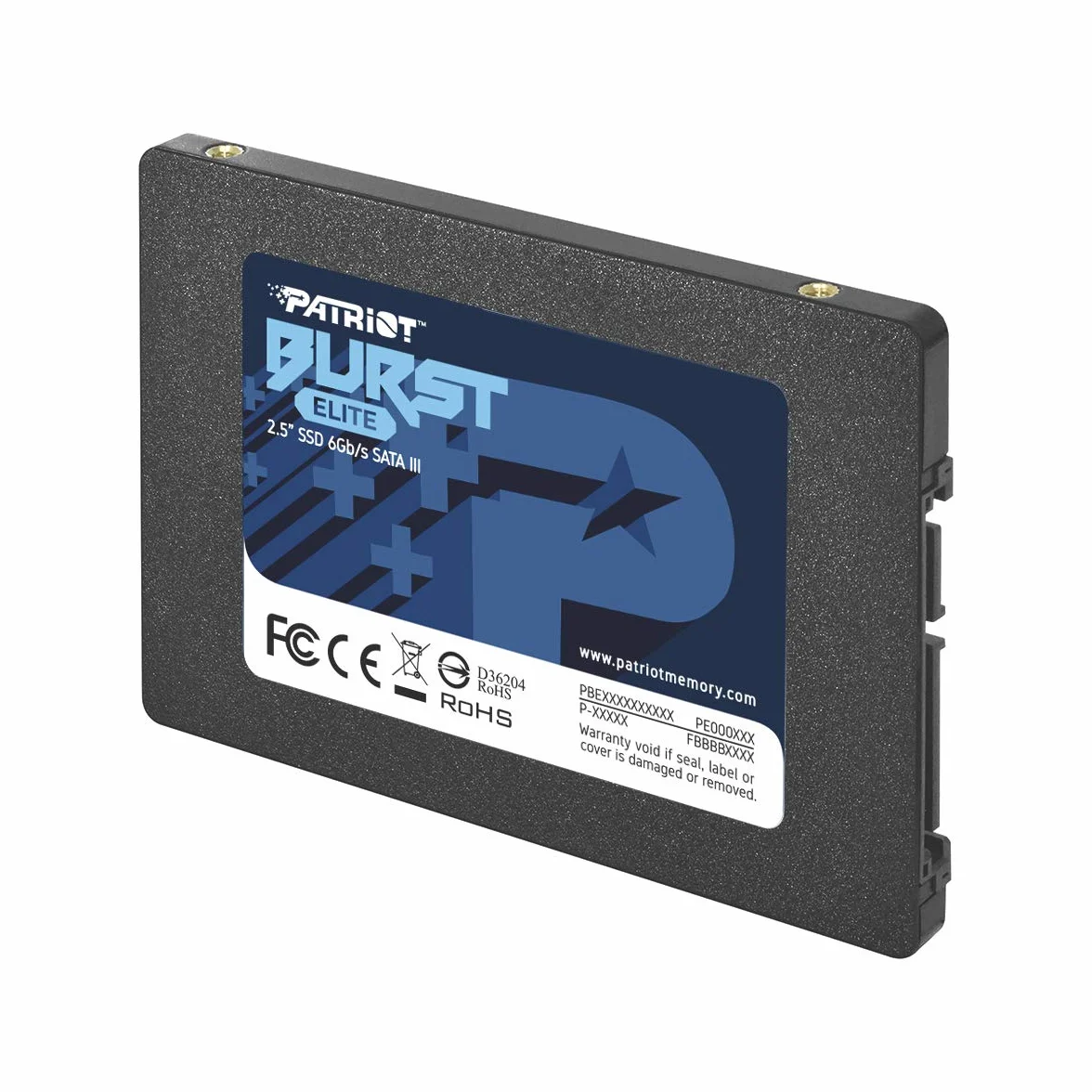 Patriot Memory SSD Unità a Stato Solido SATA 3 2.5" Interno 120GB BURST ELITE 6 Gbps