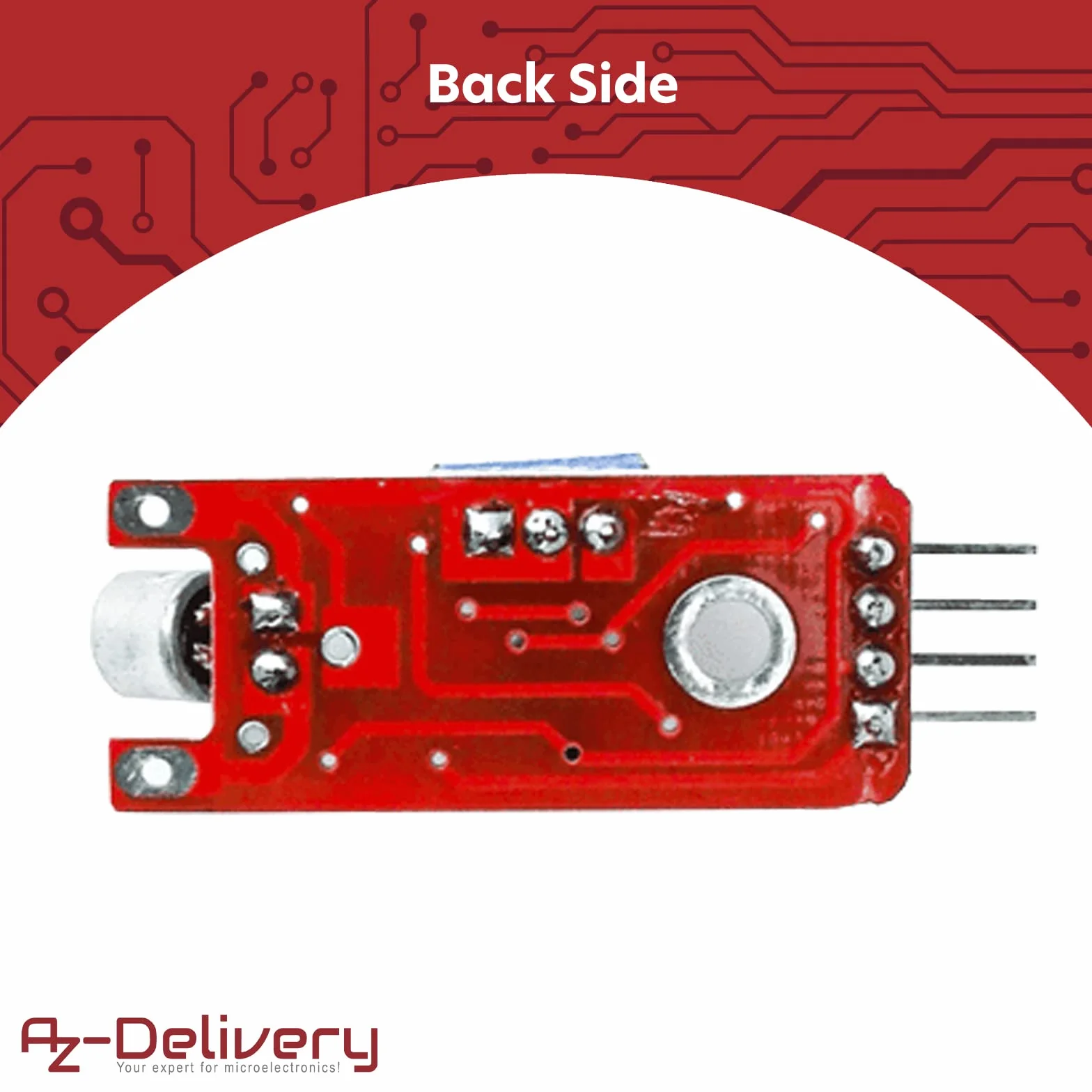 AZDelivery 3 x KY-038 Modulo Microfono di Cattura del Suono Sensore di Tono Vocale compatibile con Arduino incluso un E-Book!