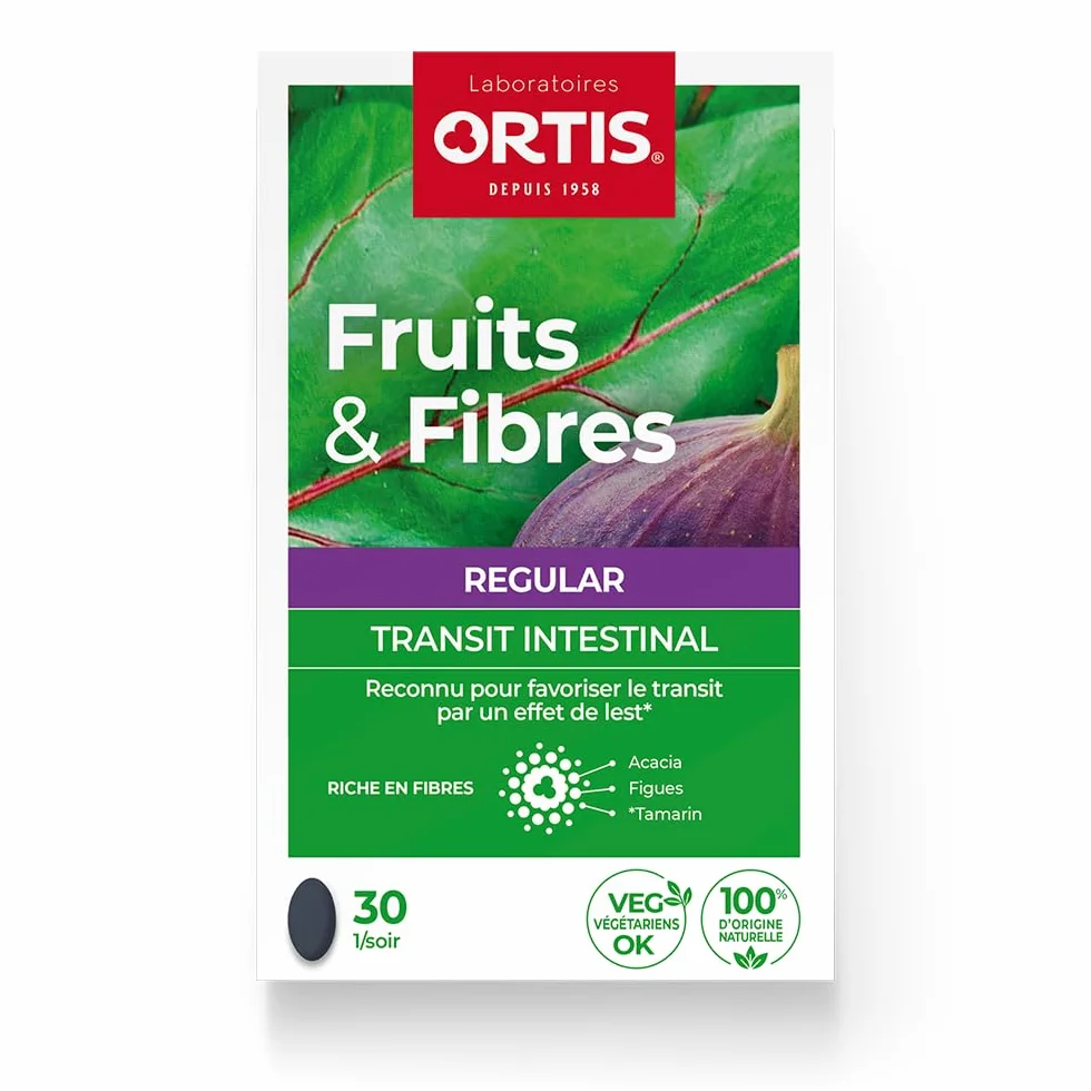 Ortis Frutta & Fibre Classico 30 Compresse - Pigrizia Intestinale
