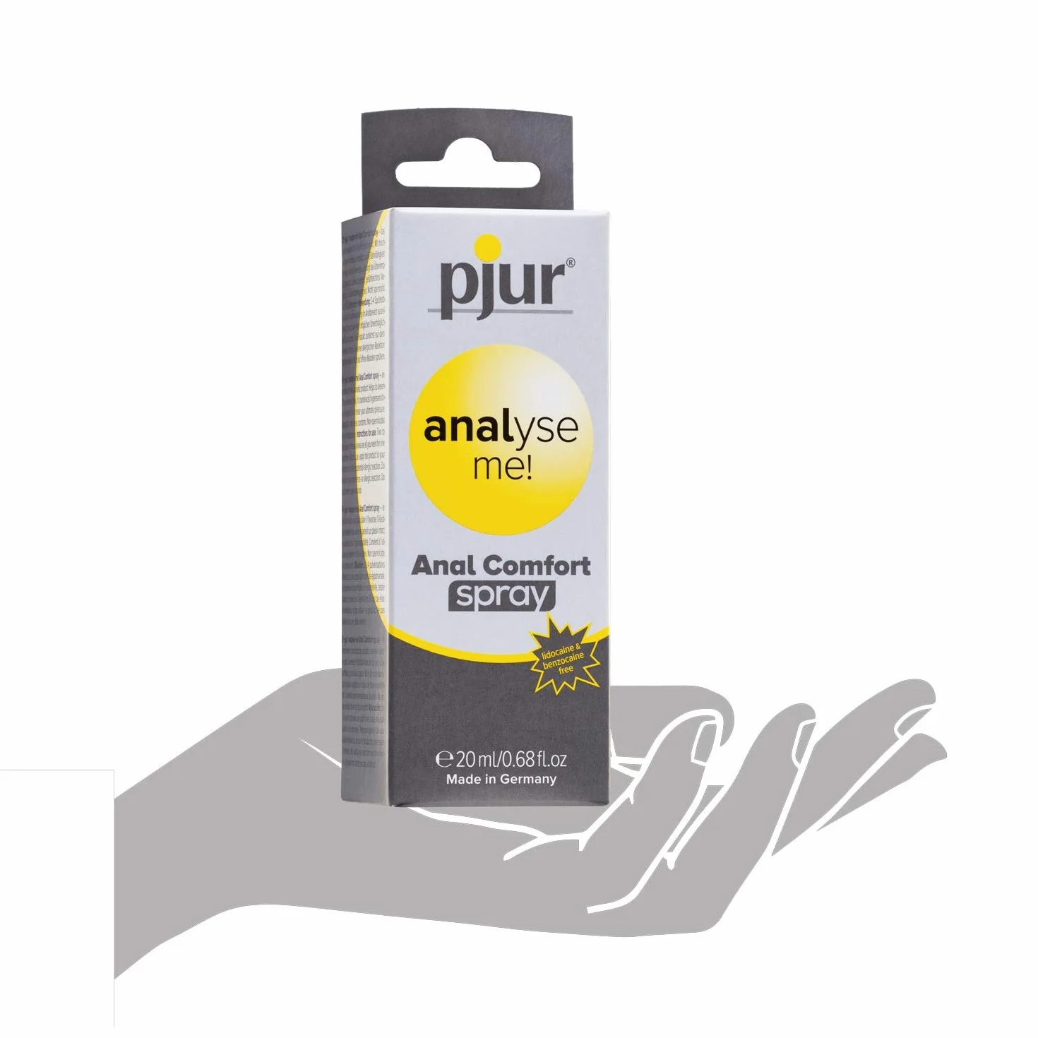 Pjur Analyse Me! Spray 20ml z Pantenolem i Aloe Vera