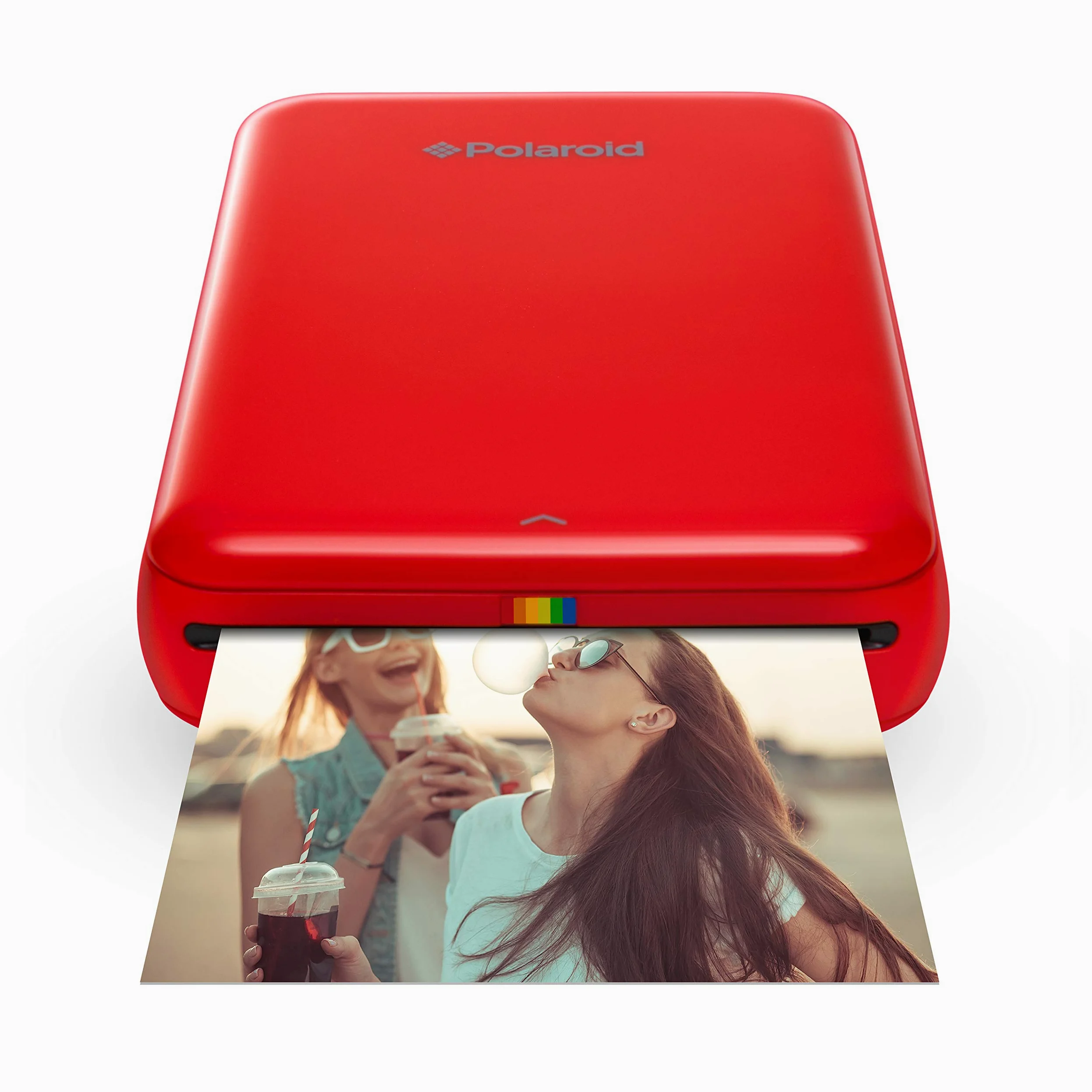 Polaroid ZIP - Stampante Portatile, Bluetooth, w/ZINK Tecnologia Zero Ink Printing, 5 x 7.6 cm, compatibile iOS e dispositivi Android, rosso