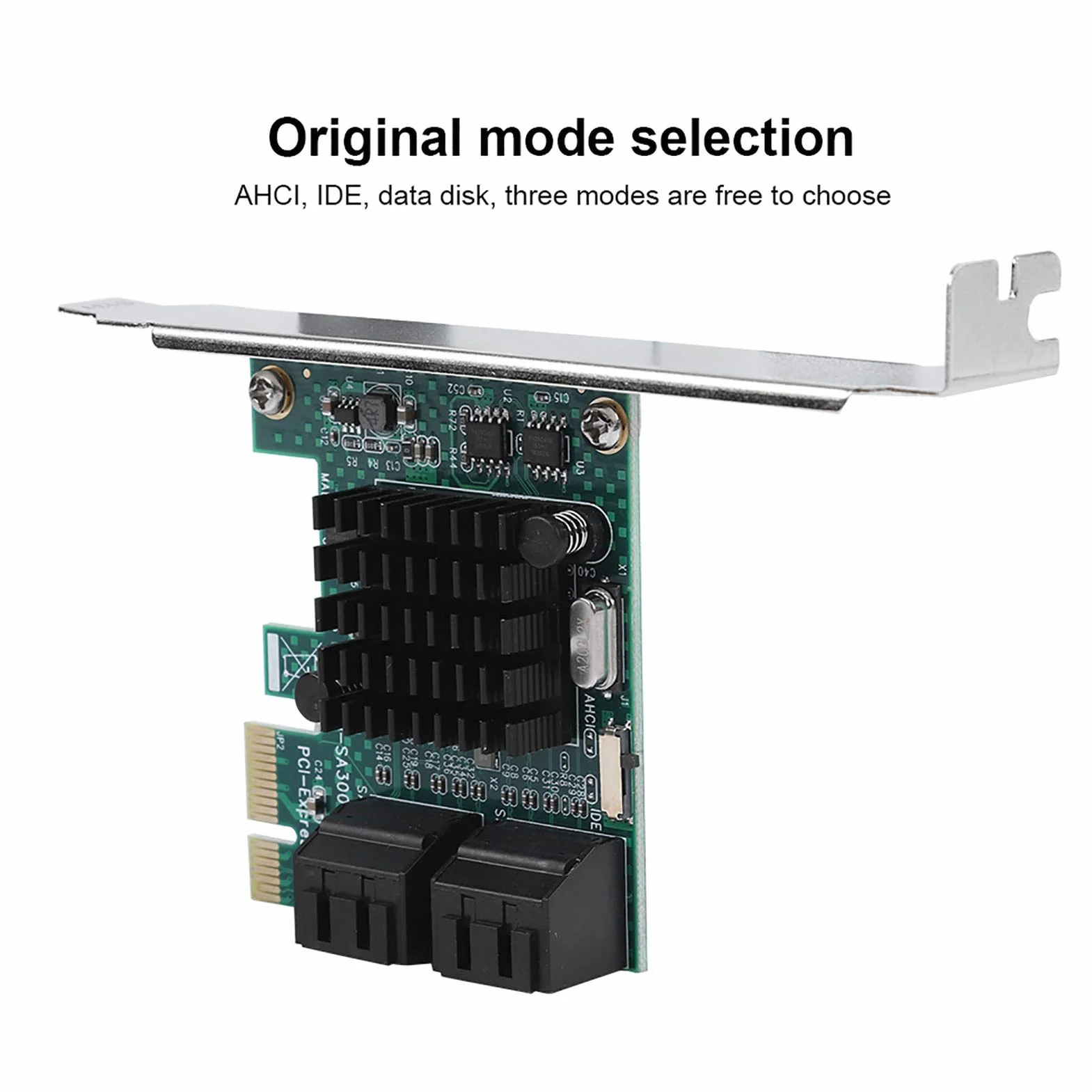 Bewinner Scheda di espansione a 4 porte da PCIE a SATA 3.0 Scheda di espansione 6G SATA 3.0 Scheda di espansione PCI Express Scheda PCIe per XP / 2003 / Vista / / /